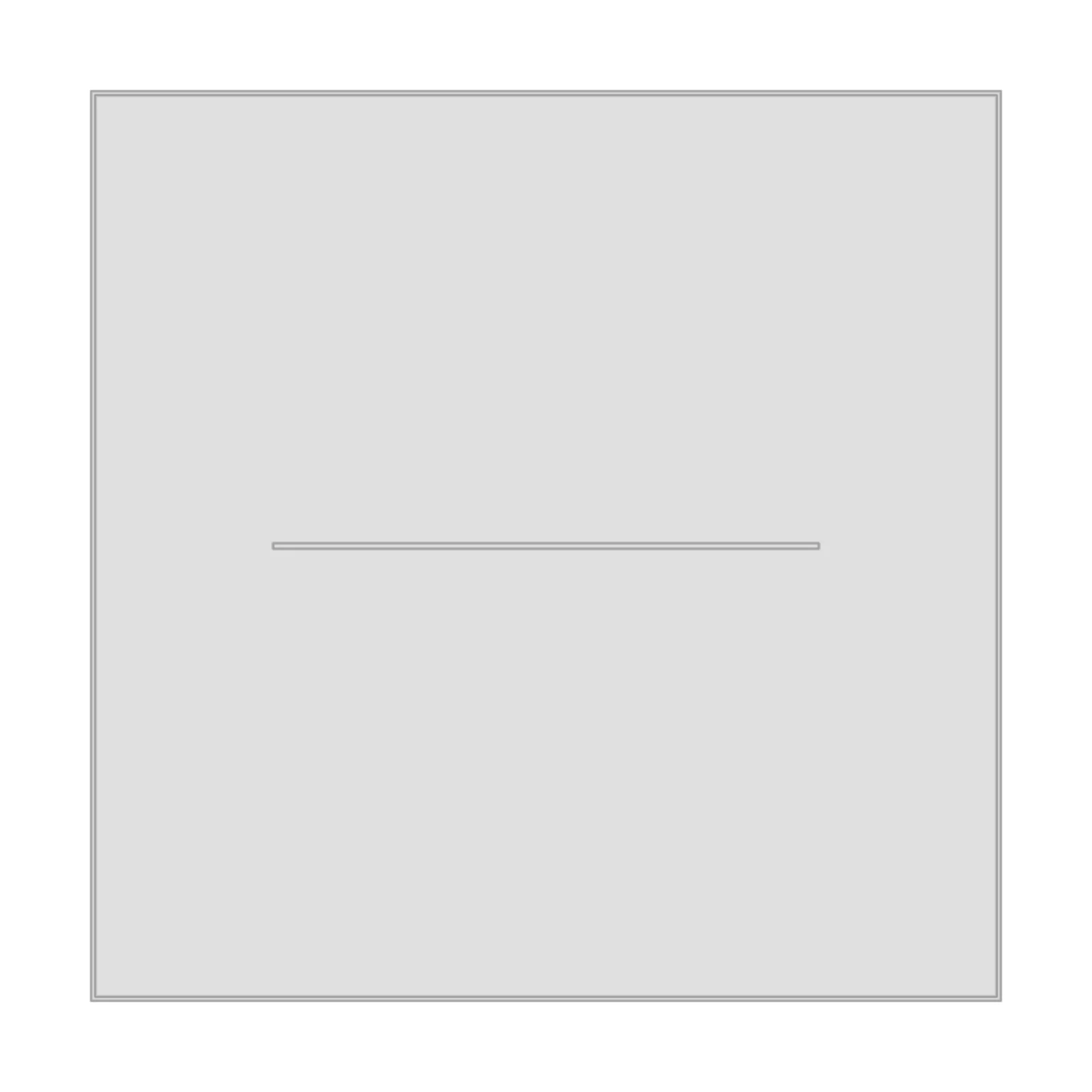 Dishwasher — 2D floor-plan symbol
