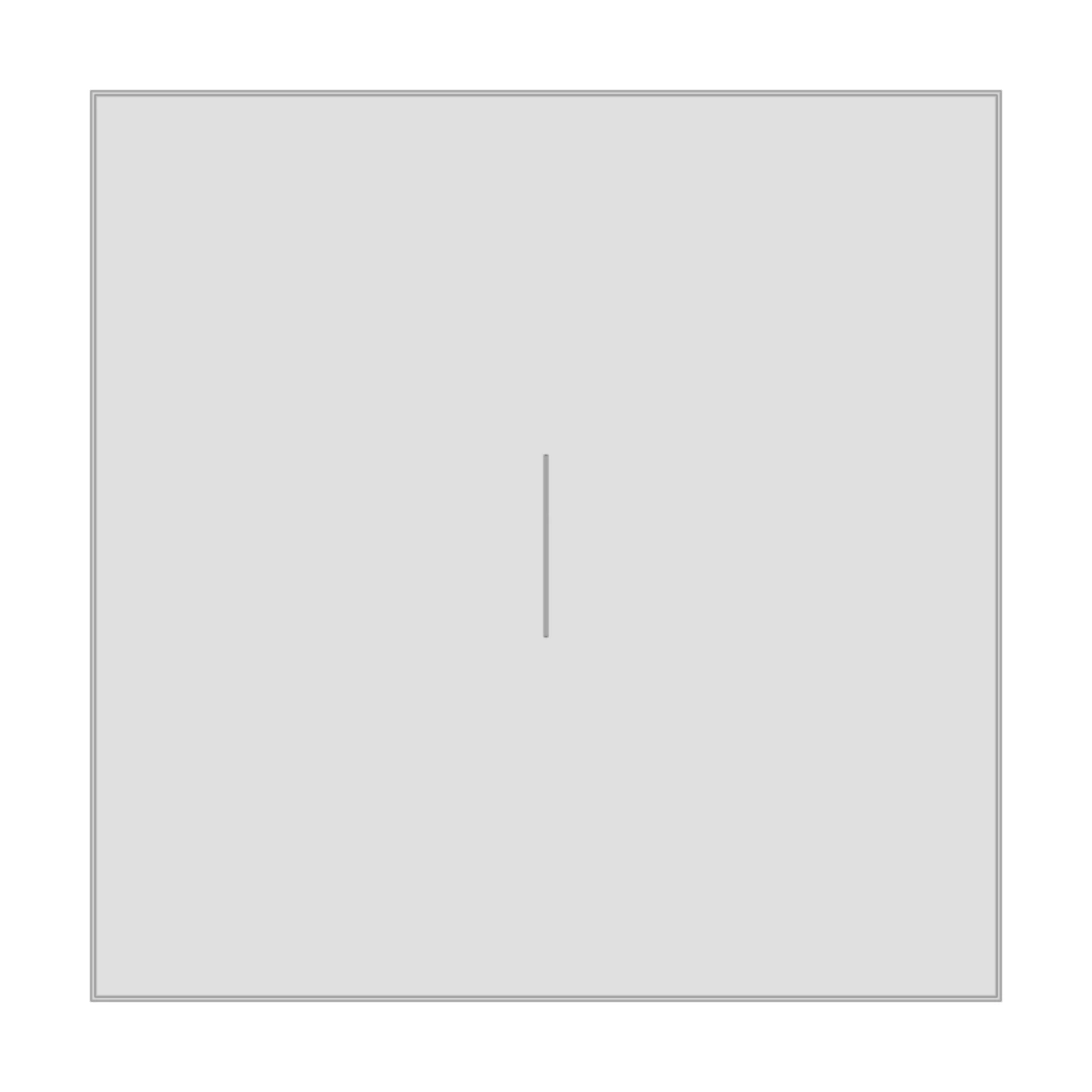 Refrigerator 30" — 2D floor-plan symbol