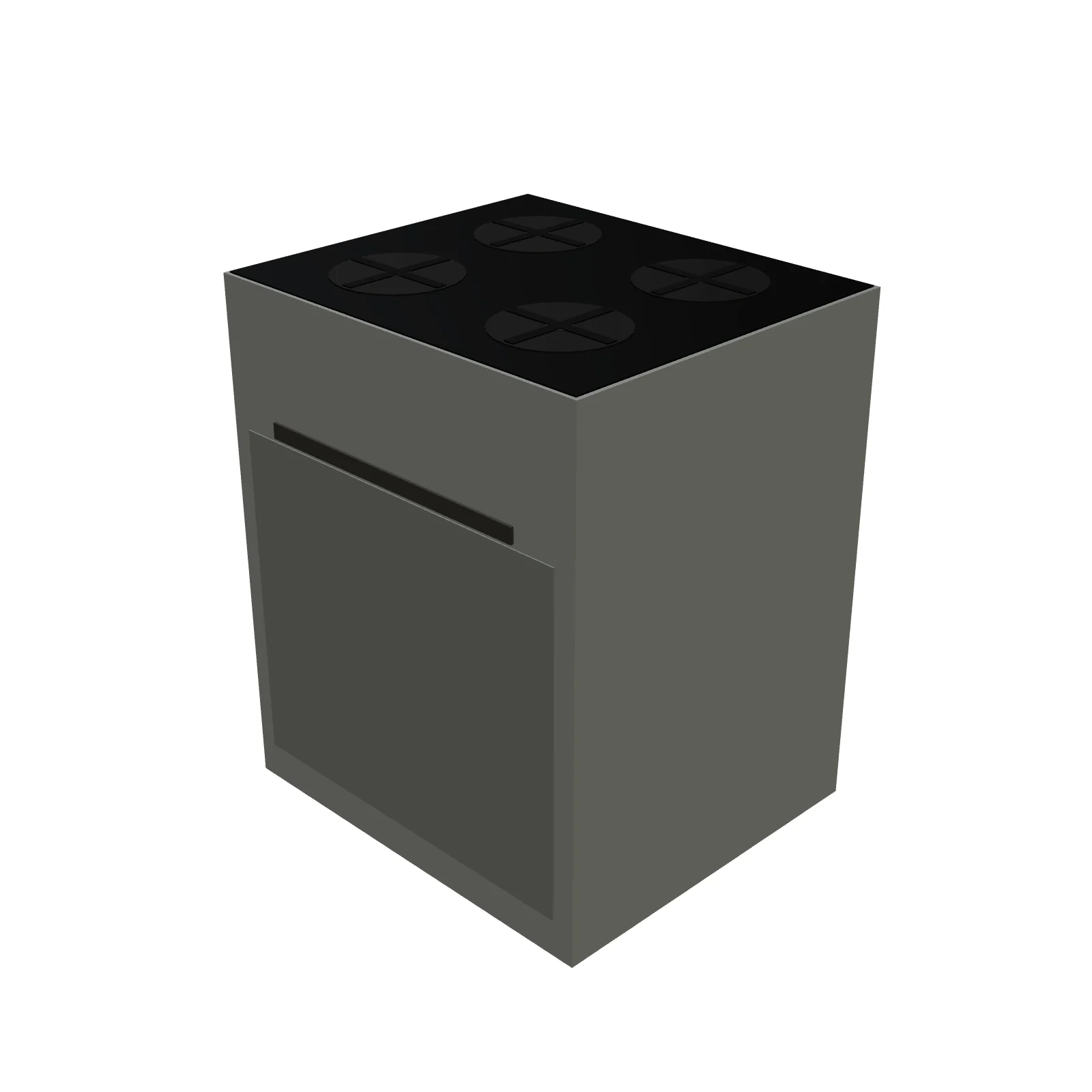 Gas Range 30" — 3D preview