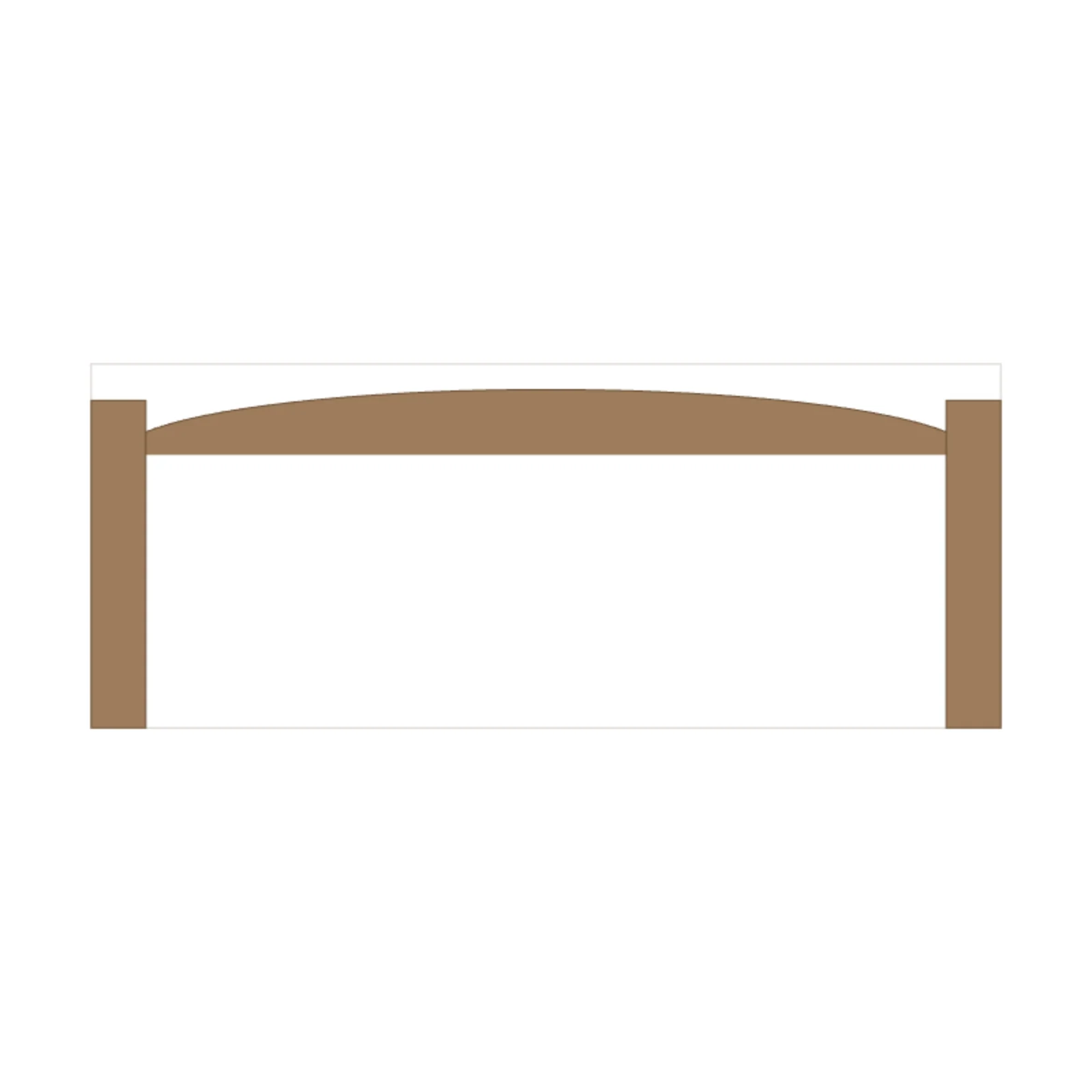 Garden Arch — 2D floor-plan symbol