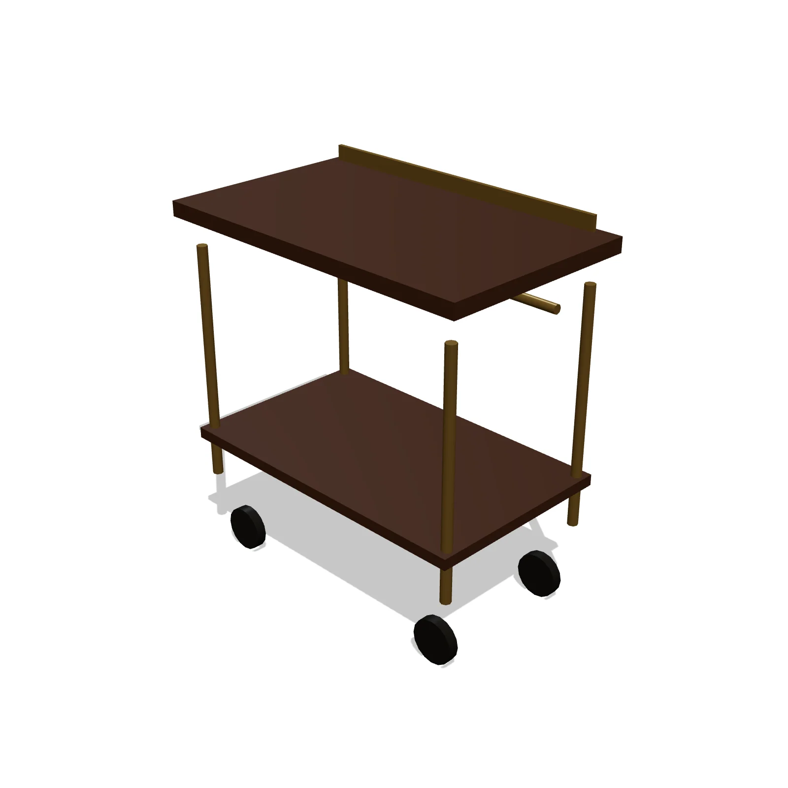 Bar Cart — 3D preview