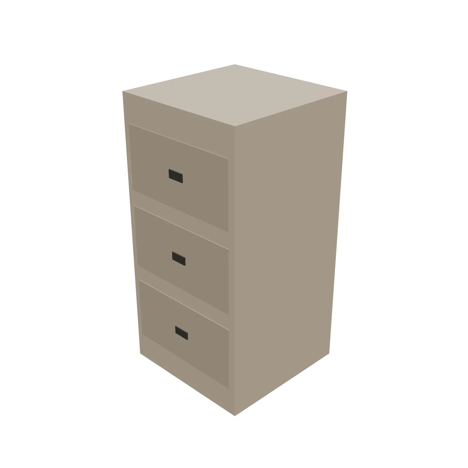 Hamper Cabinet — 3D preview
