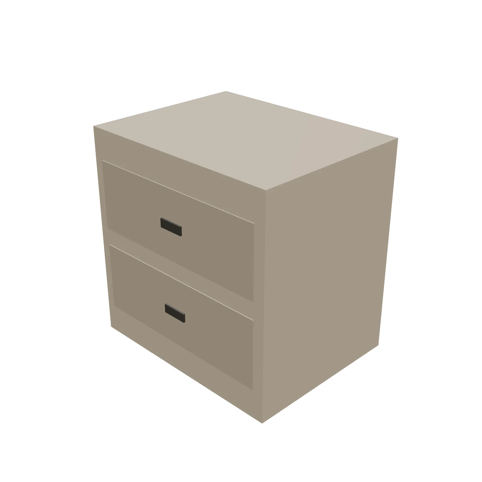 Vanity Stool — 3D preview