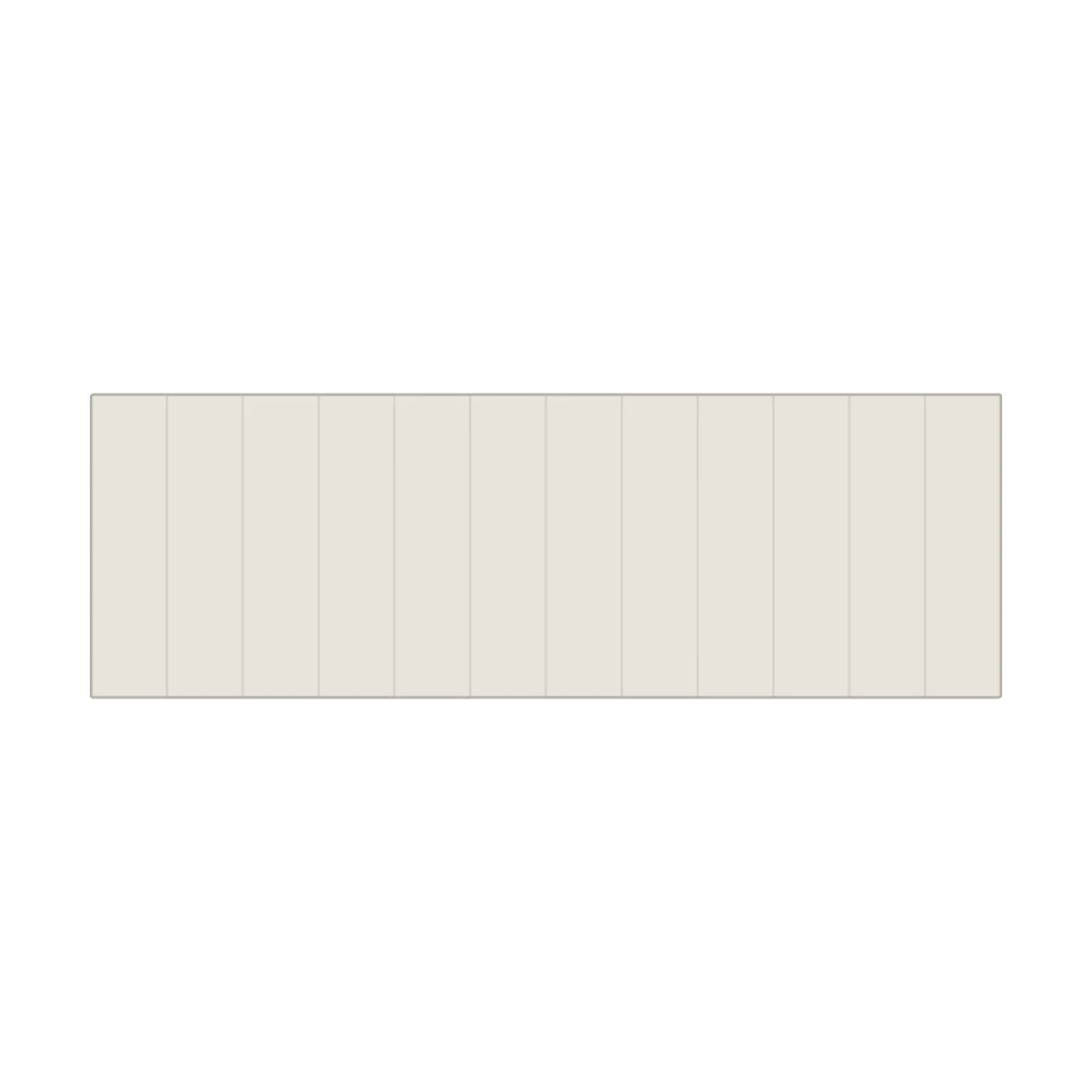 Tall Vertical Radiator — 2D floor-plan symbol