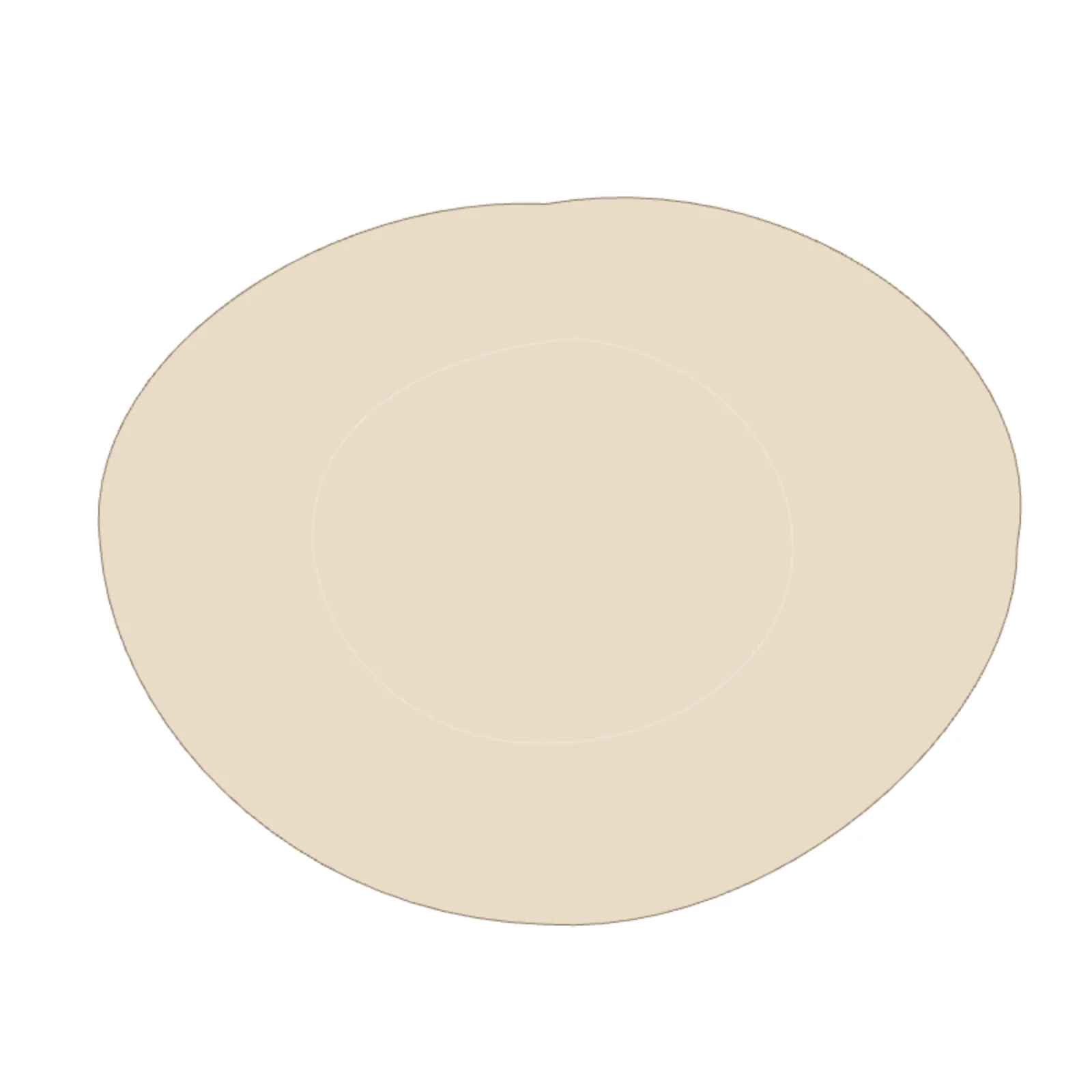 Large Bean Bag — 2D floor-plan symbol