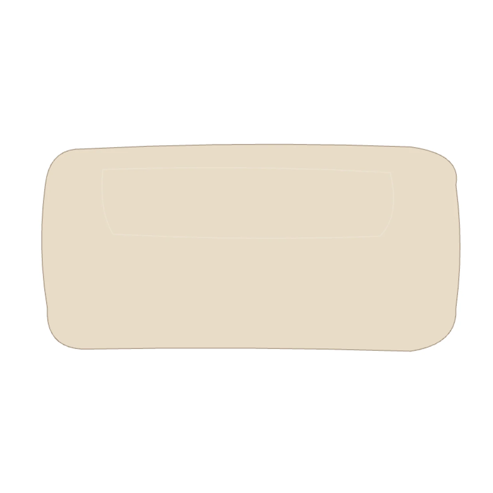Bean Bag Lounger — 2D floor-plan symbol