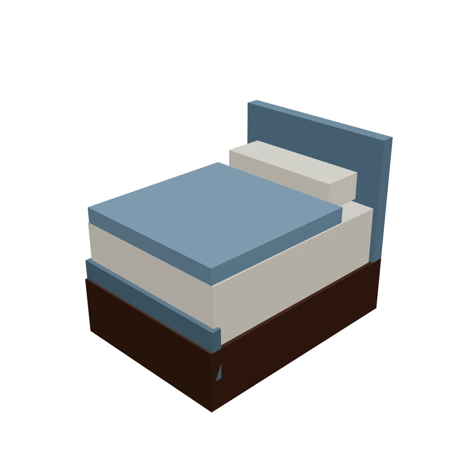 Bunk Bed (Twin/Full) — 3D preview