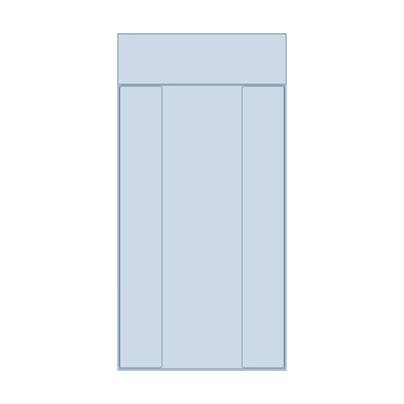 Daybed — 2D floor-plan symbol