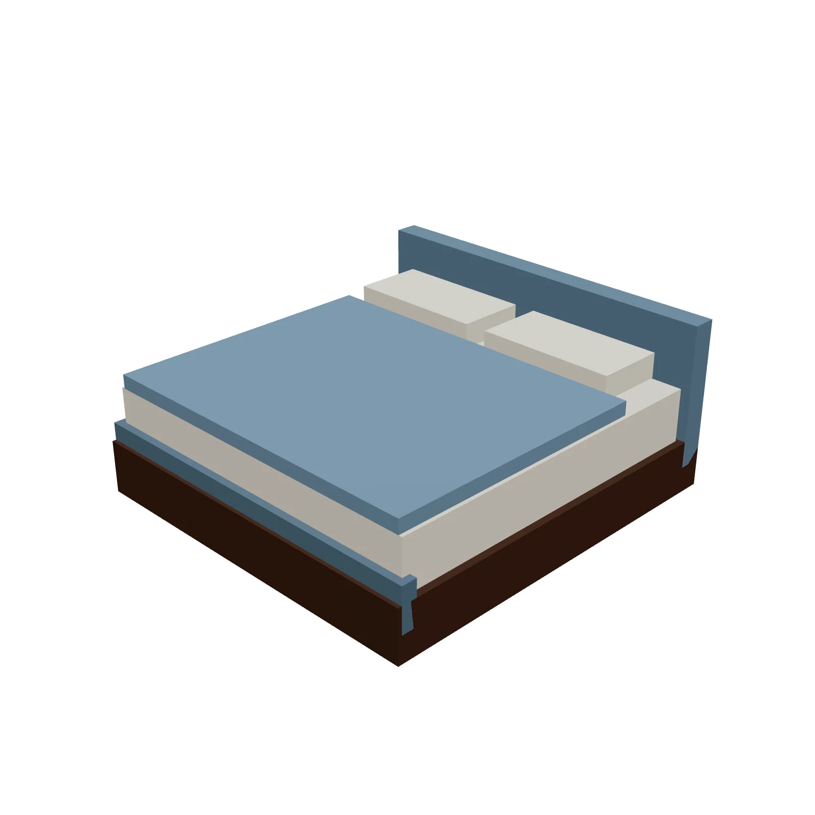 King Bed — 3D preview
