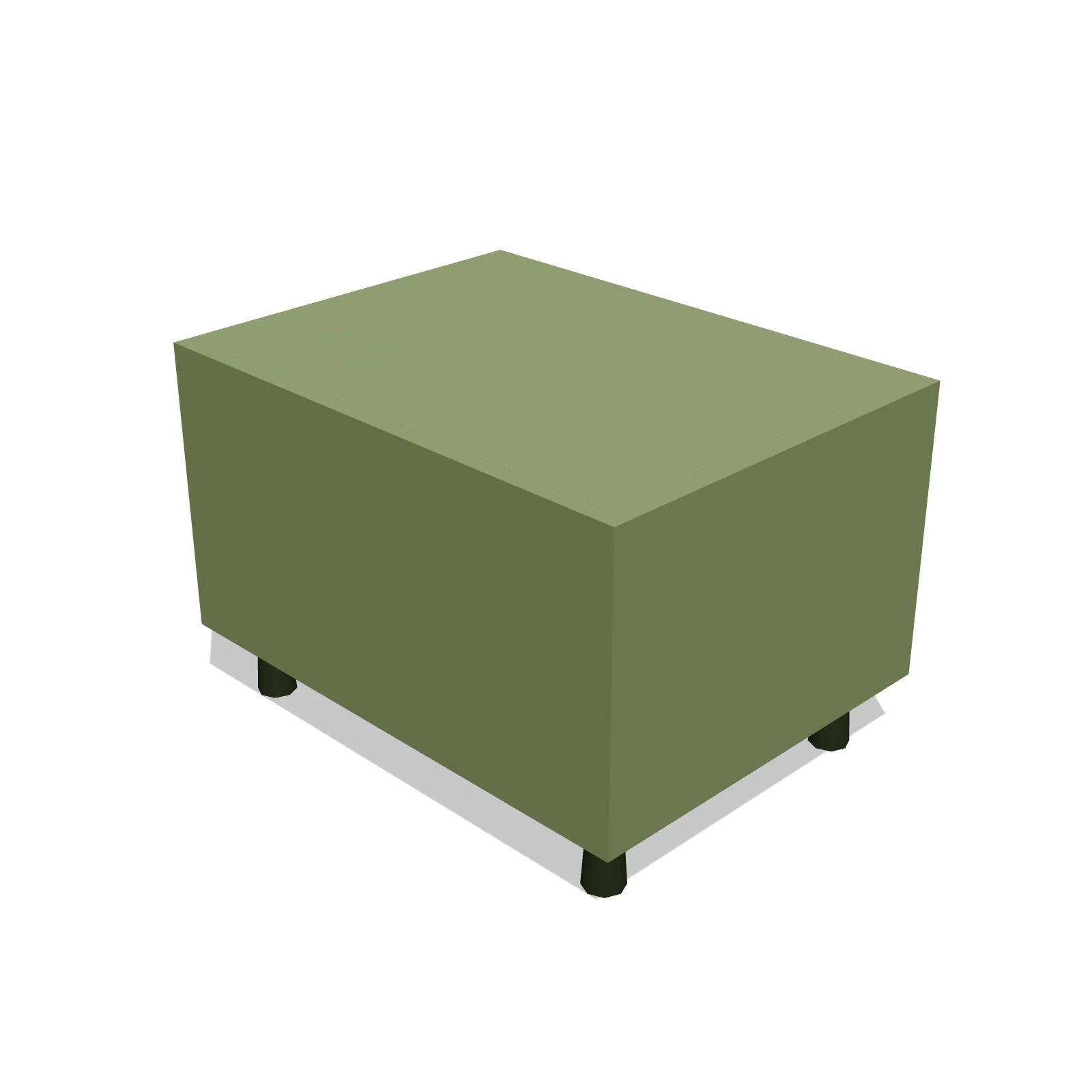Bedroom Ottoman — 3D preview