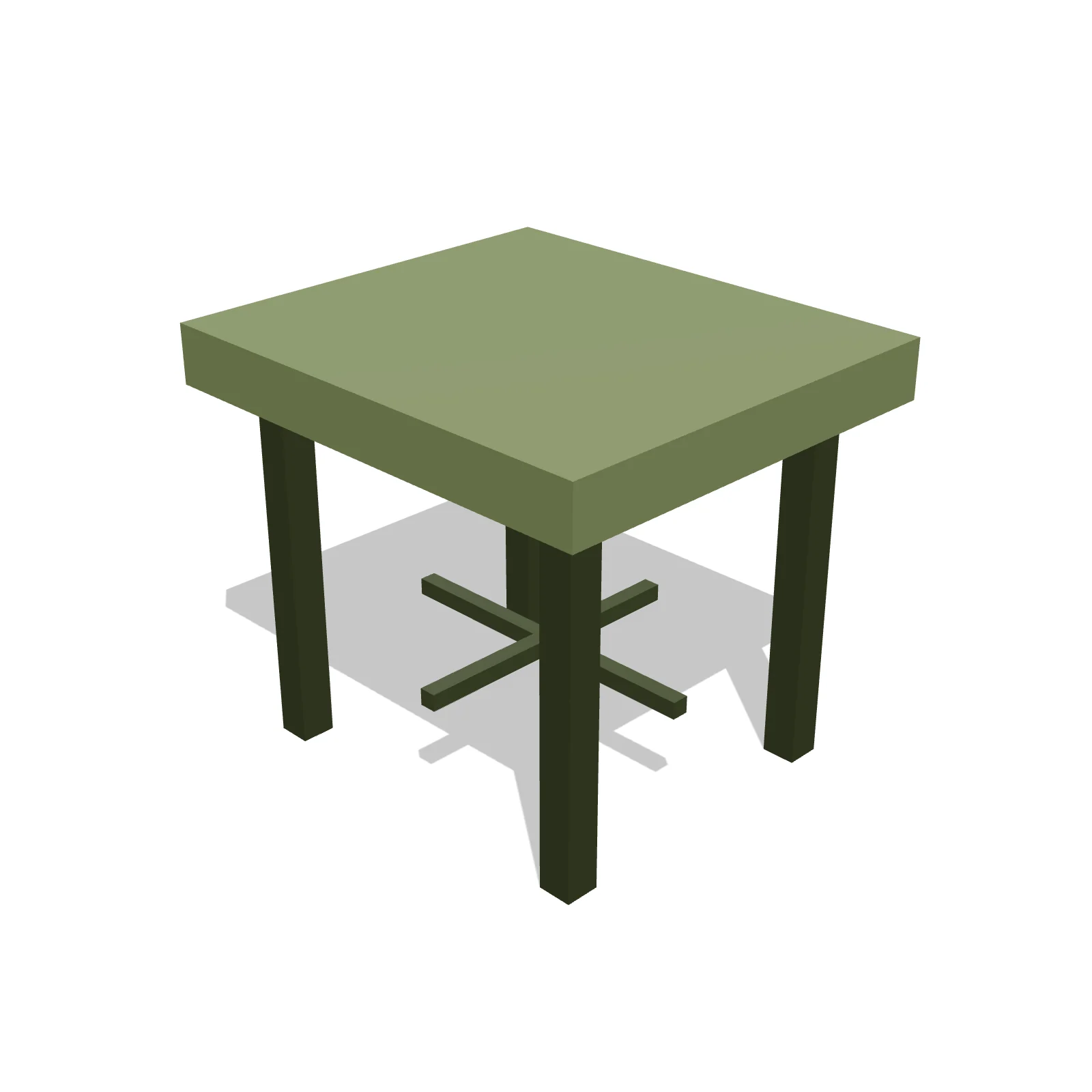 Vanity Stool — 3D preview