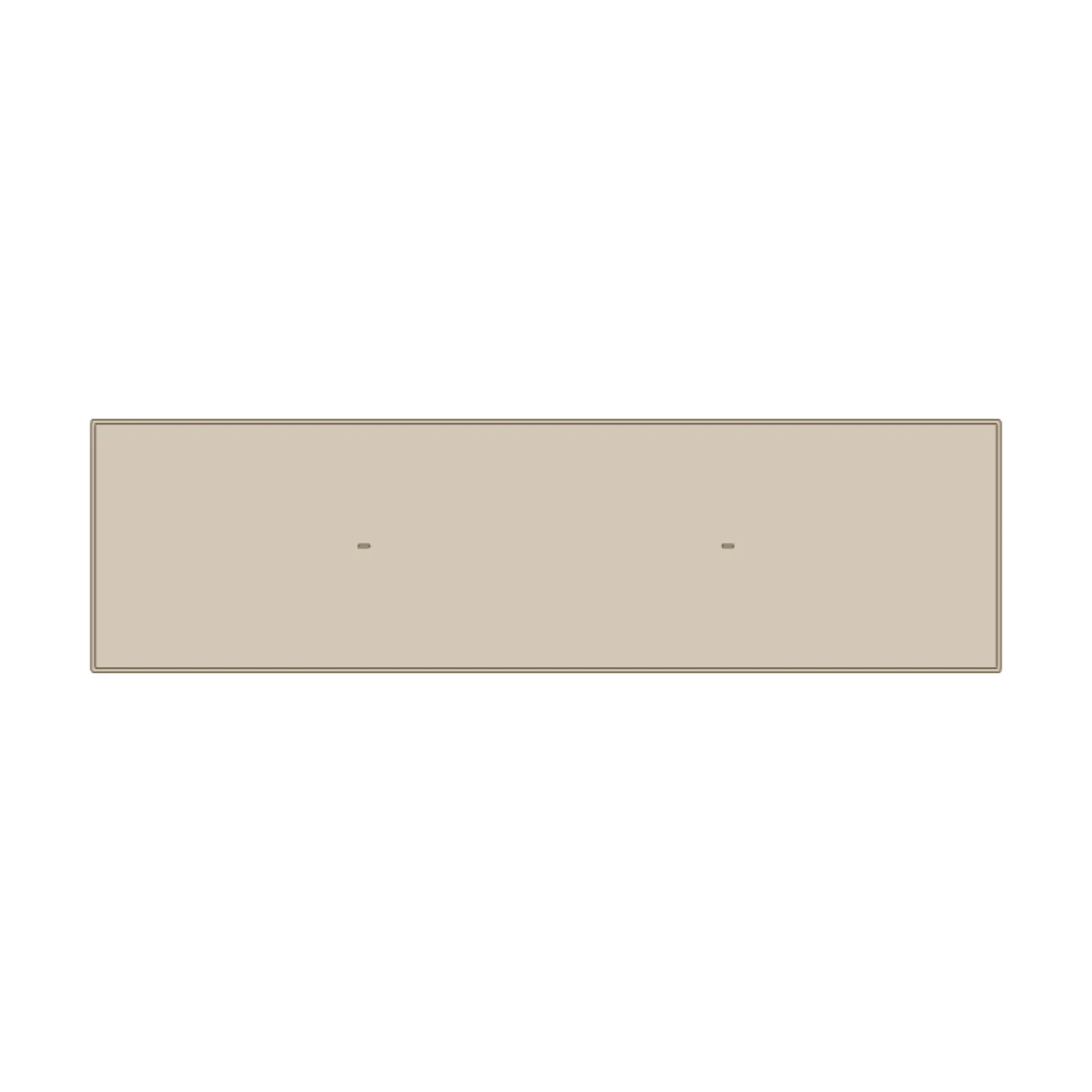 Large Buffet — 2D floor-plan symbol