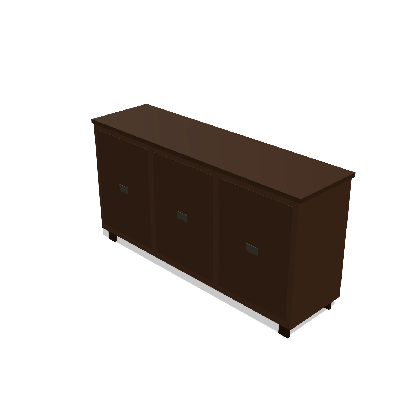 Wide Sideboard — 3D preview