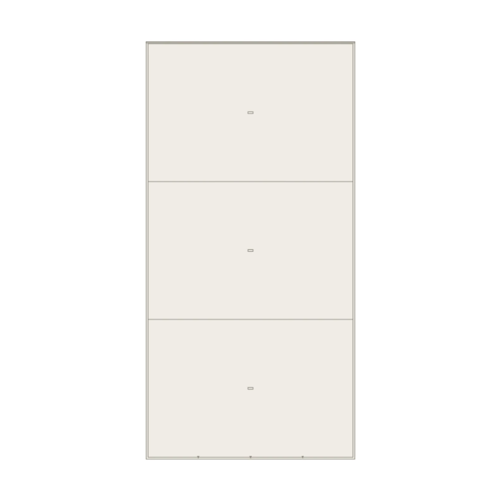 Drawer Base 12" — 2D floor-plan symbol