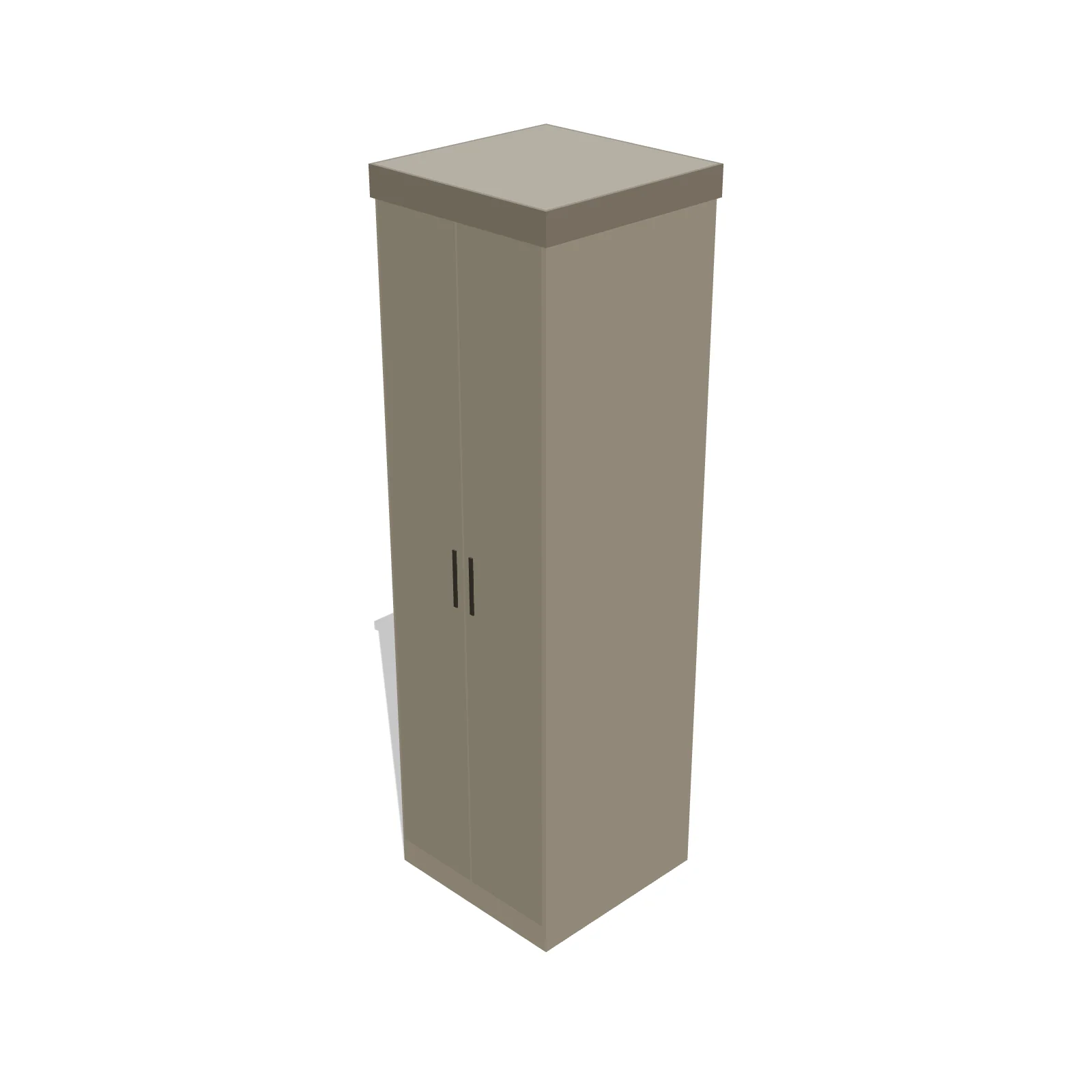 Utility Cabinet — 3D preview
