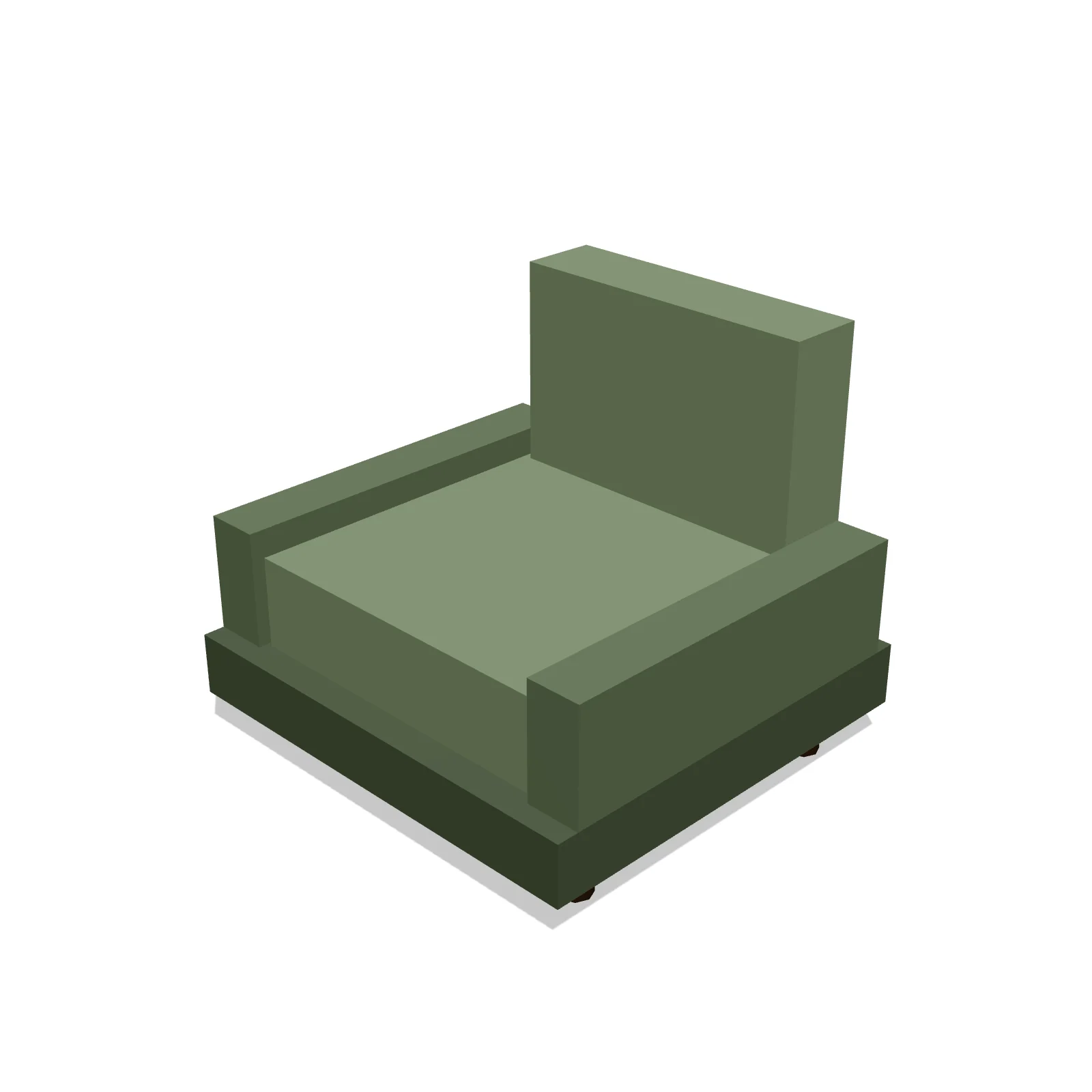 Club Chair — 3D preview