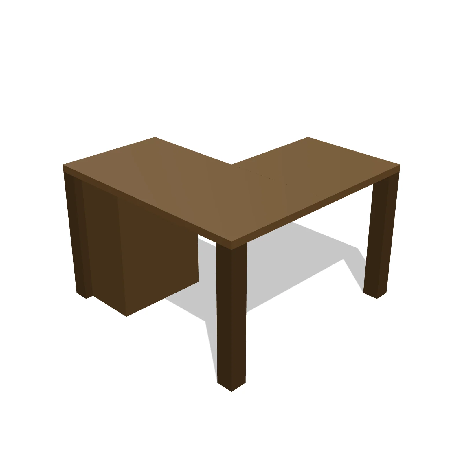 Corner Desk — 3D preview