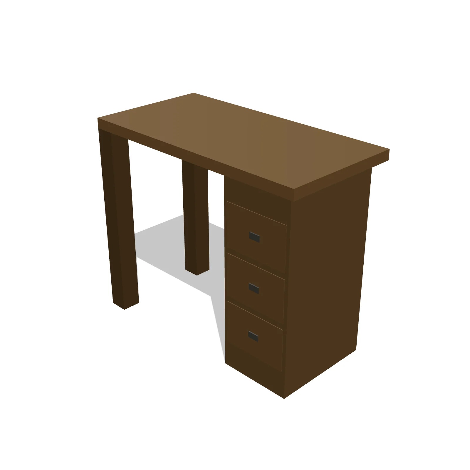 Floating/Wall Desk — 3D preview