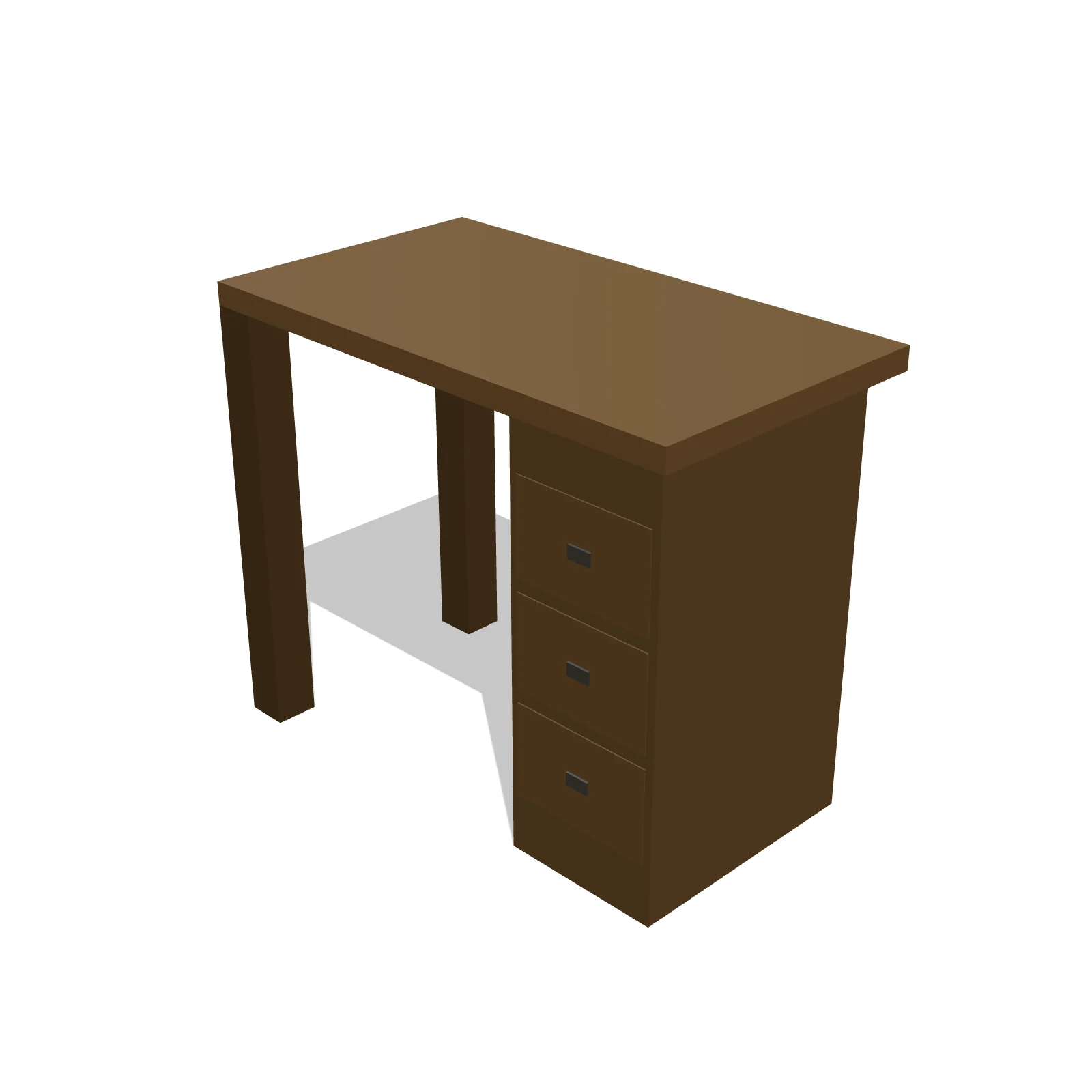 Small Desk — 3D preview