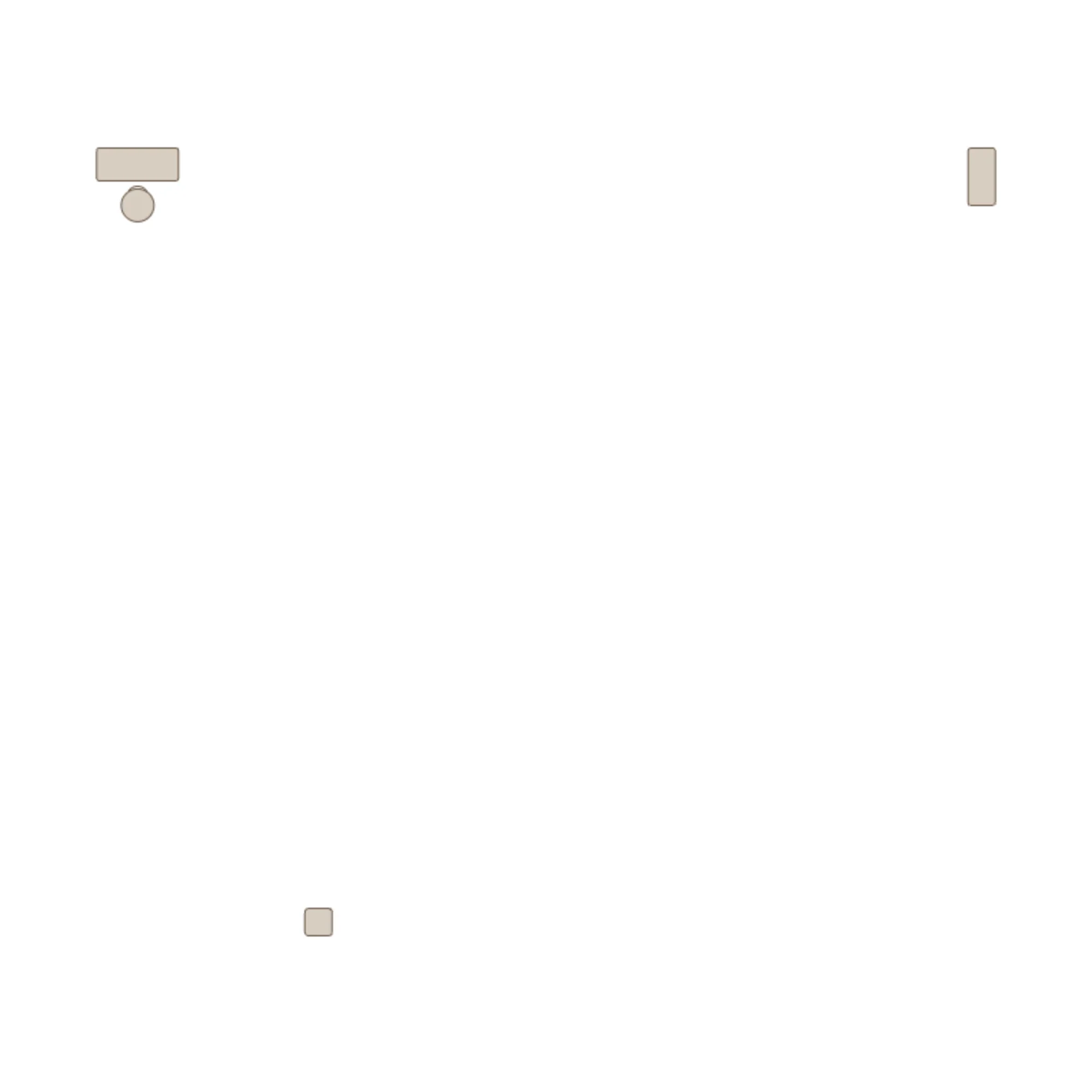 Executive Suite — 2D floor-plan symbol