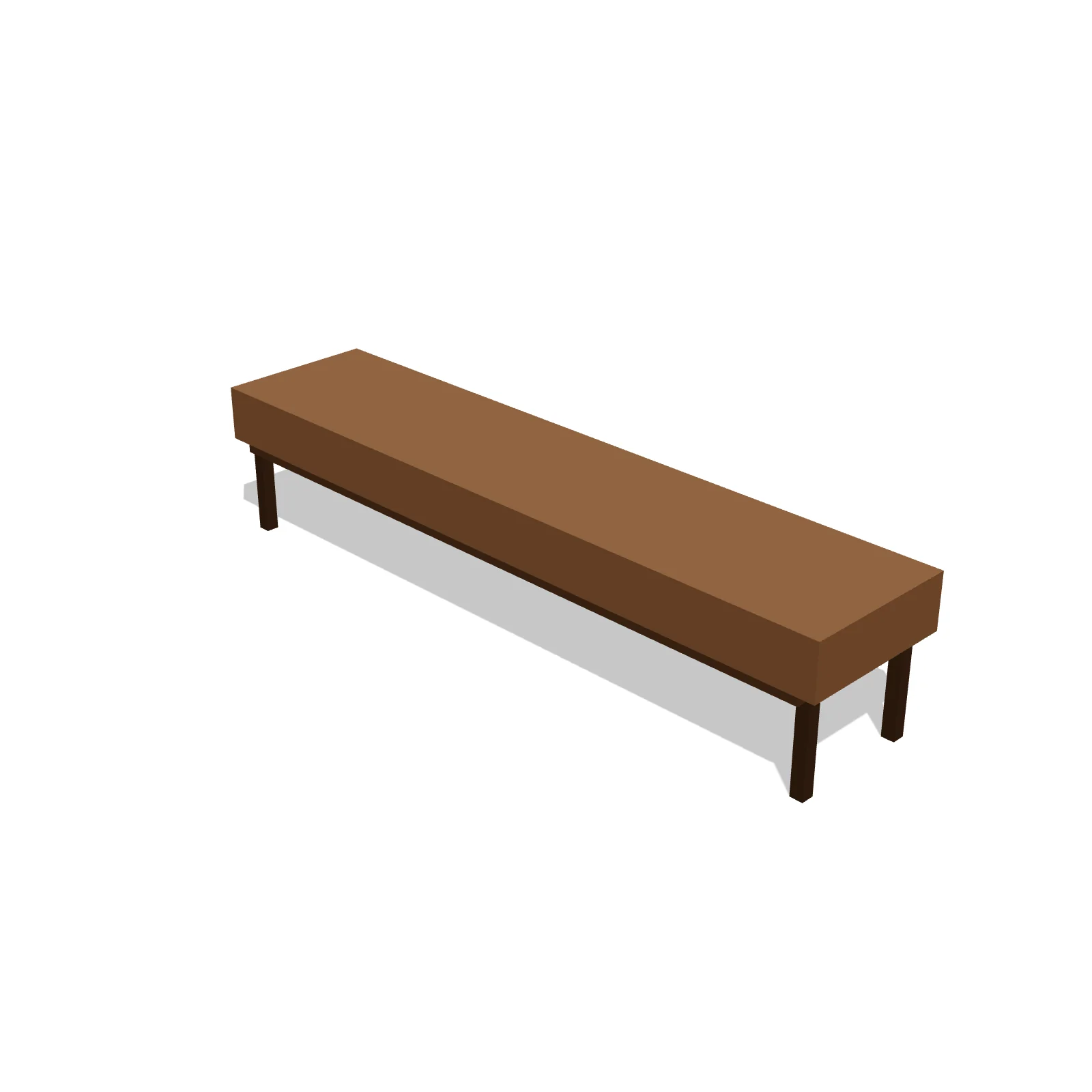 Dining Bench 72" — 3D preview