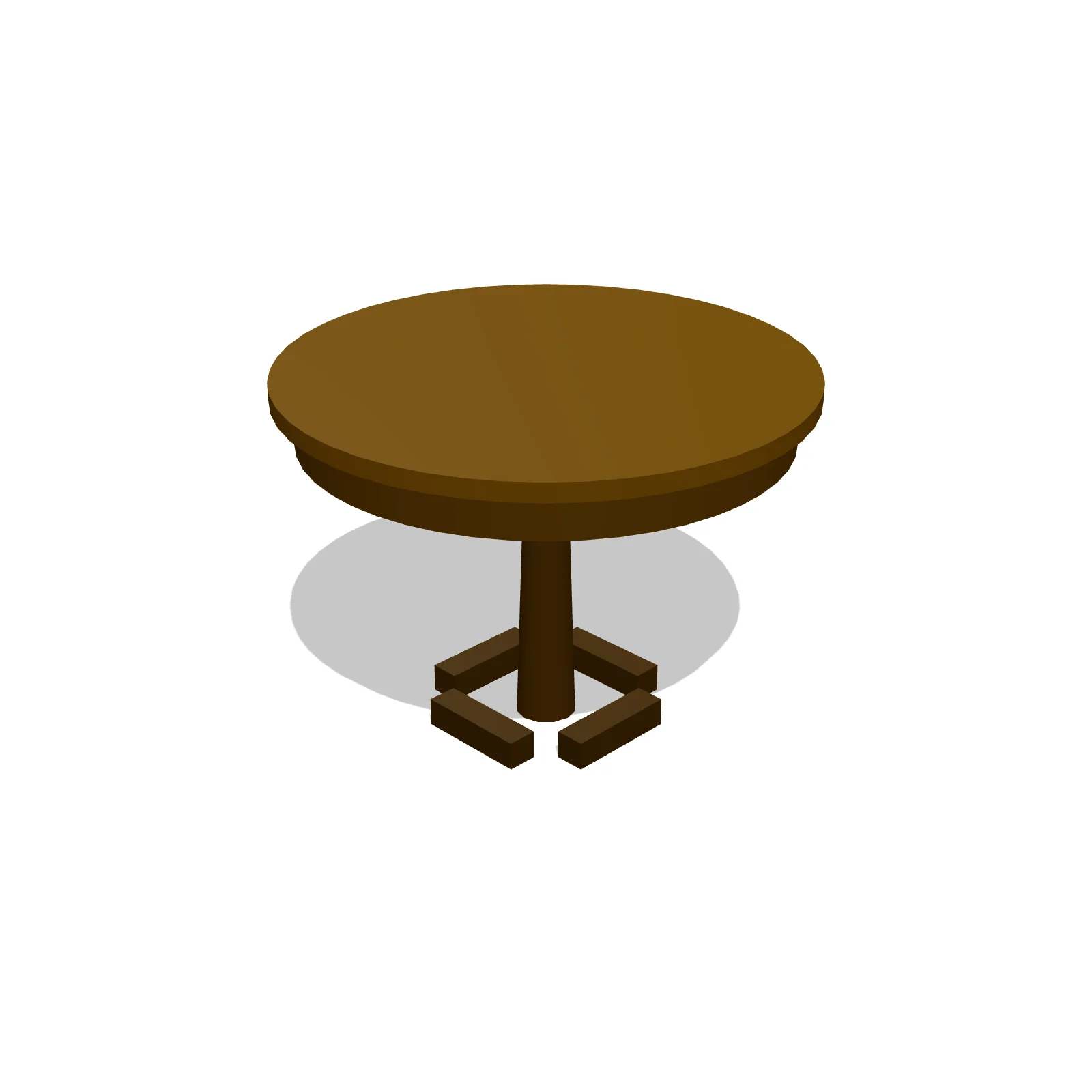 Round Table 42" — 3D preview