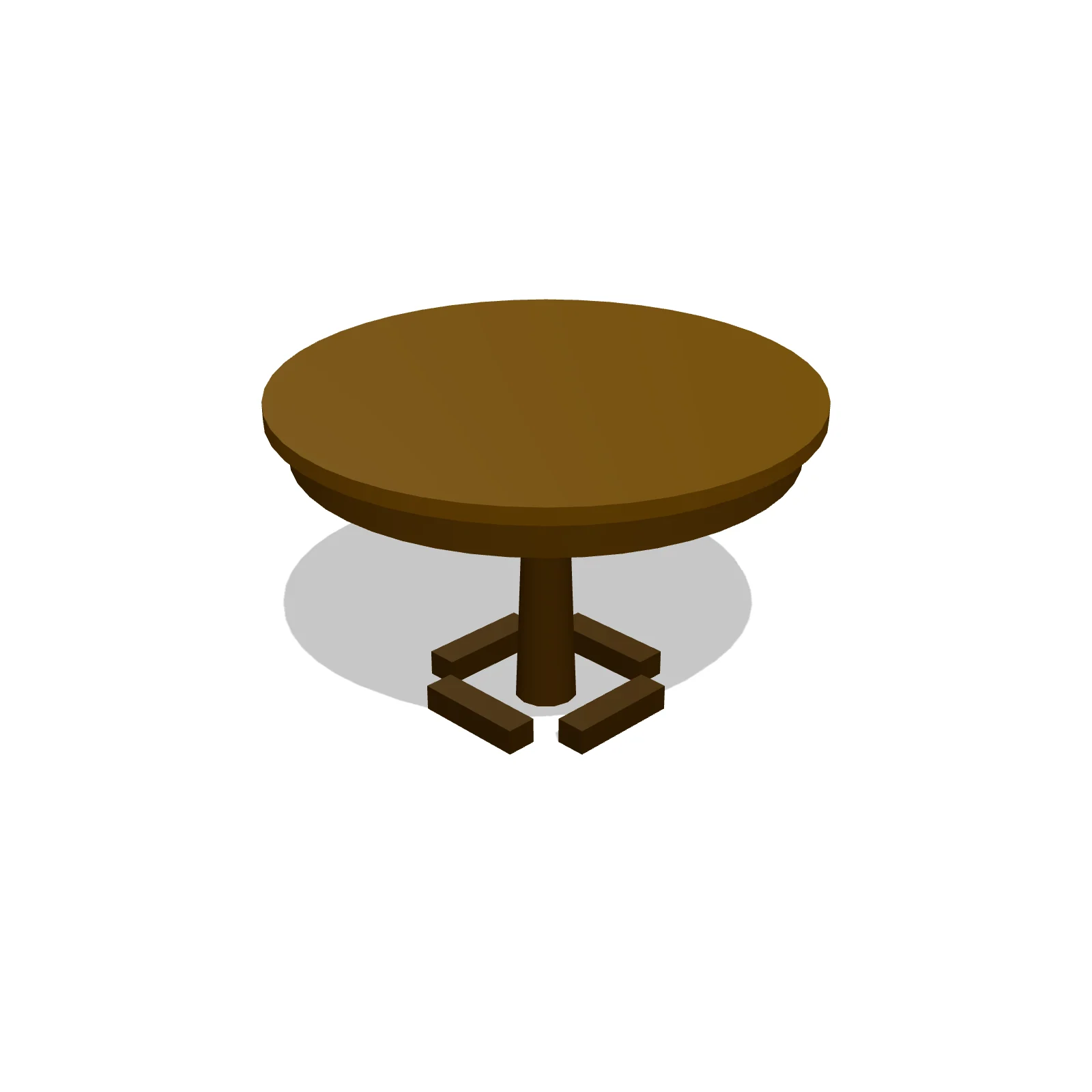 Round Table 48" — 3D preview