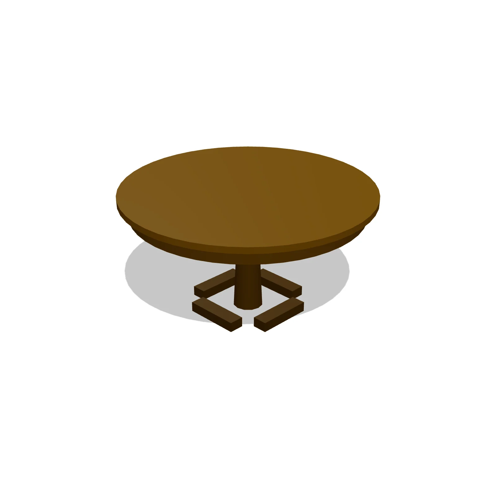 Round Table 60" — 3D preview