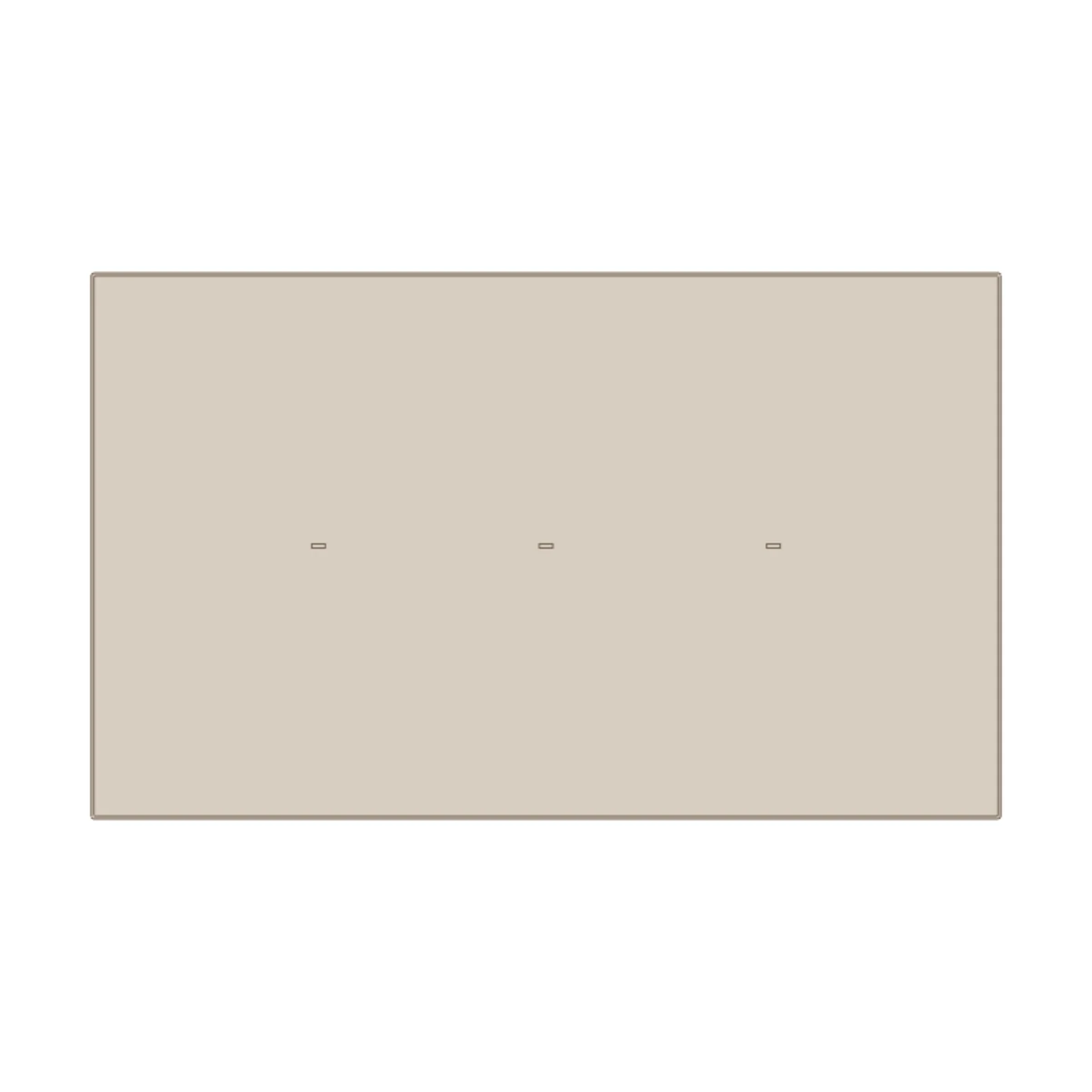 3-Drawer Dresser — 2D floor-plan symbol