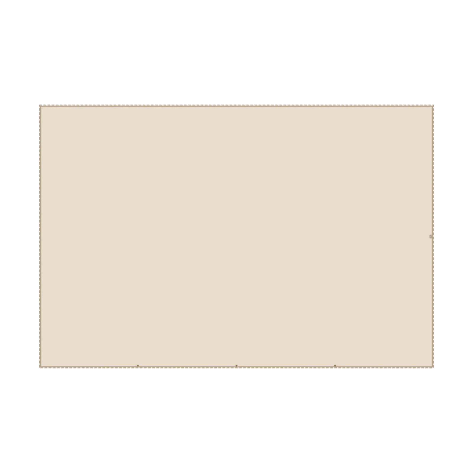 Floating Tall Cabinet 18" — 2D floor-plan symbol