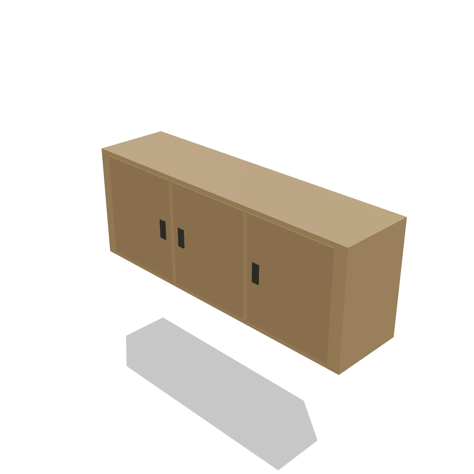 Floating Cabinet 48" — 3D preview