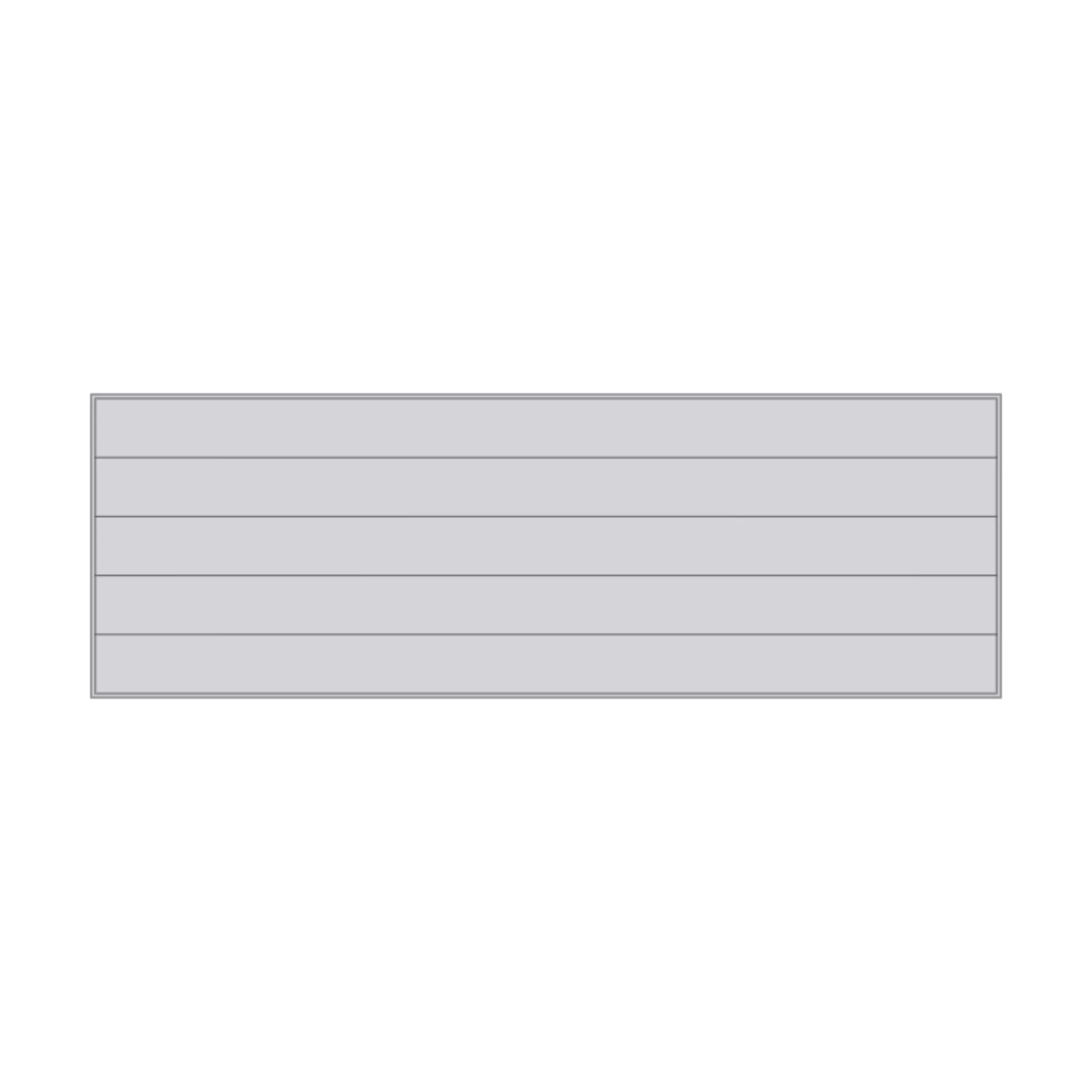 Wide Shelf 72" — 2D floor-plan symbol