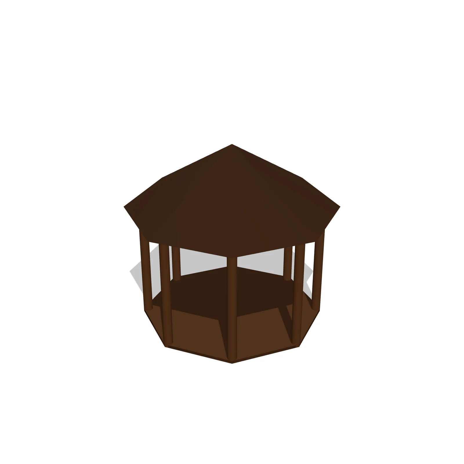 Octagonal Gazebo — 3D preview