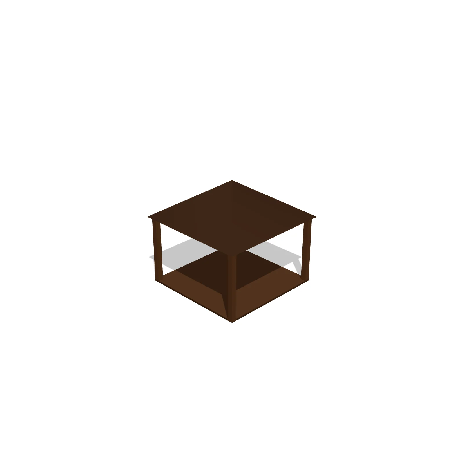 Square Gazebo — 3D preview