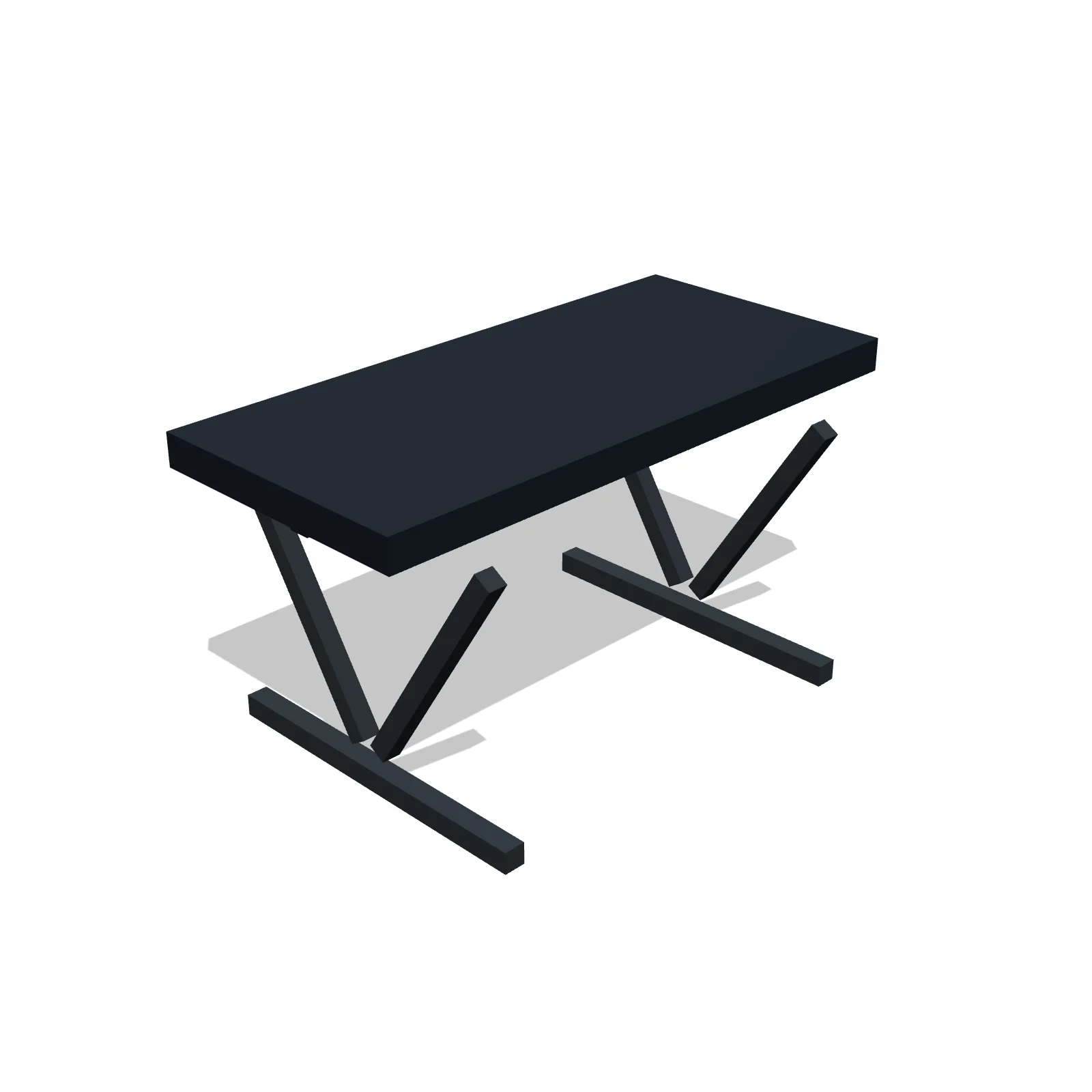 Decline Ab Bench — 3D preview