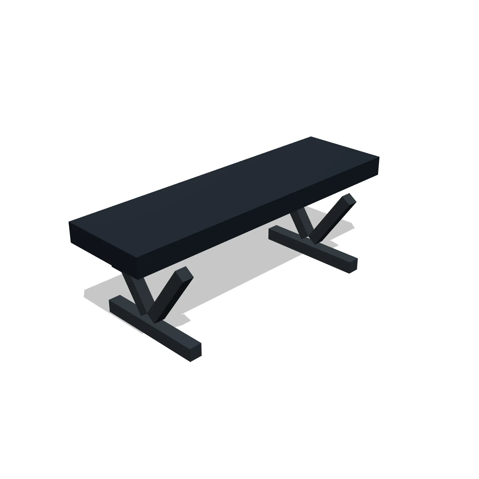 Flat Bench — 3D preview