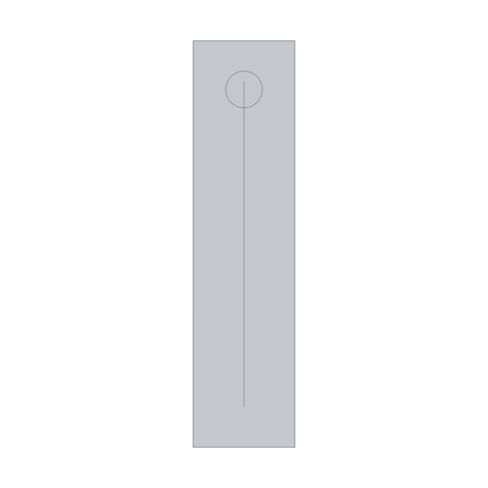 Rowing Machine — 2D floor-plan symbol