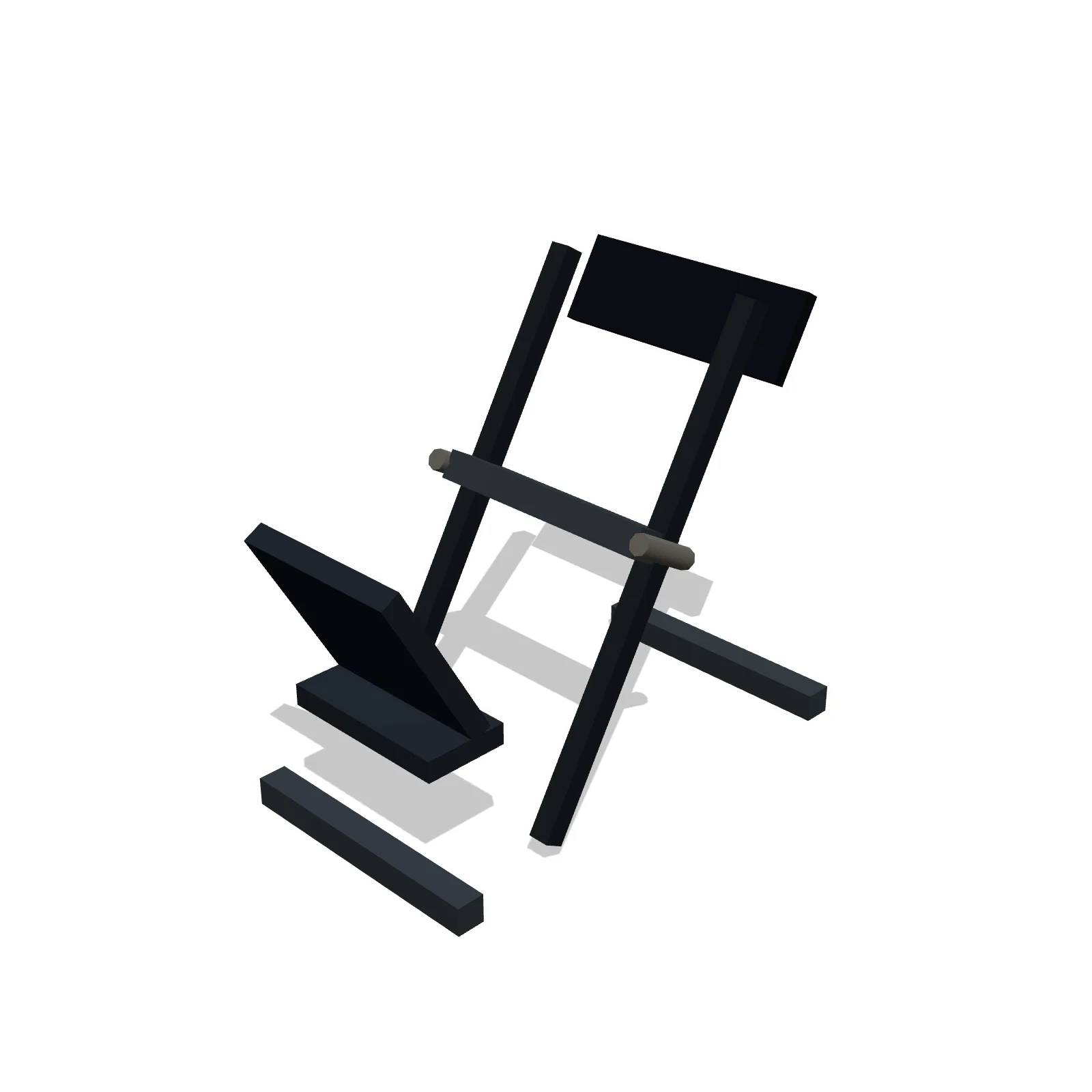 Hack Squat — 3D preview