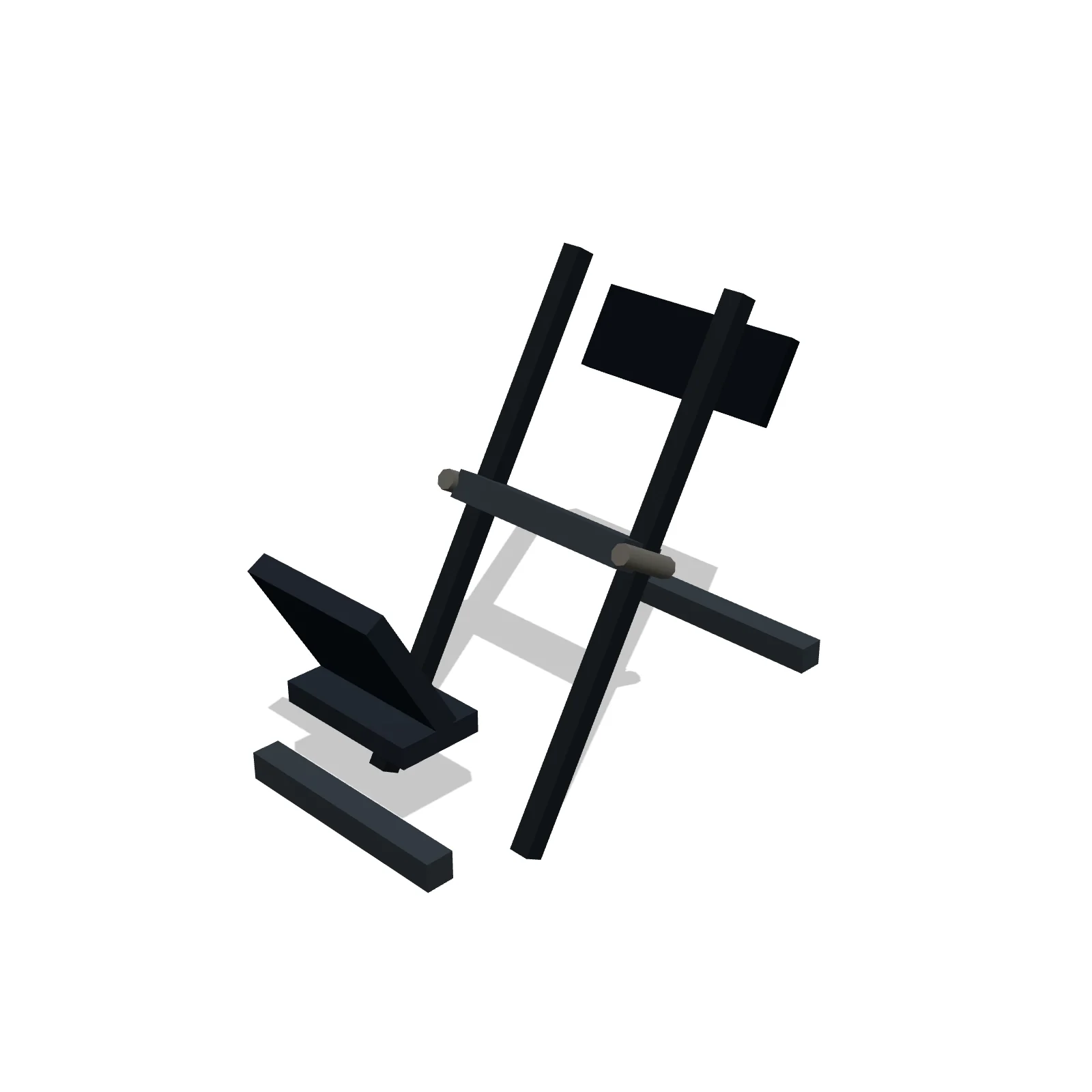 Leg Press (45°) — 3D preview