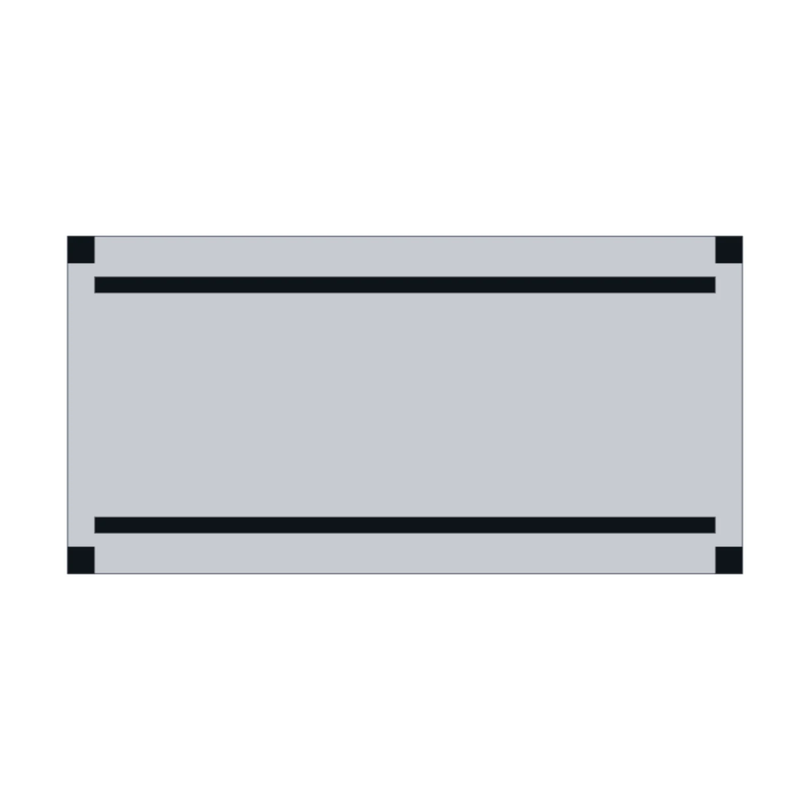Squat Stand — 2D floor-plan symbol
