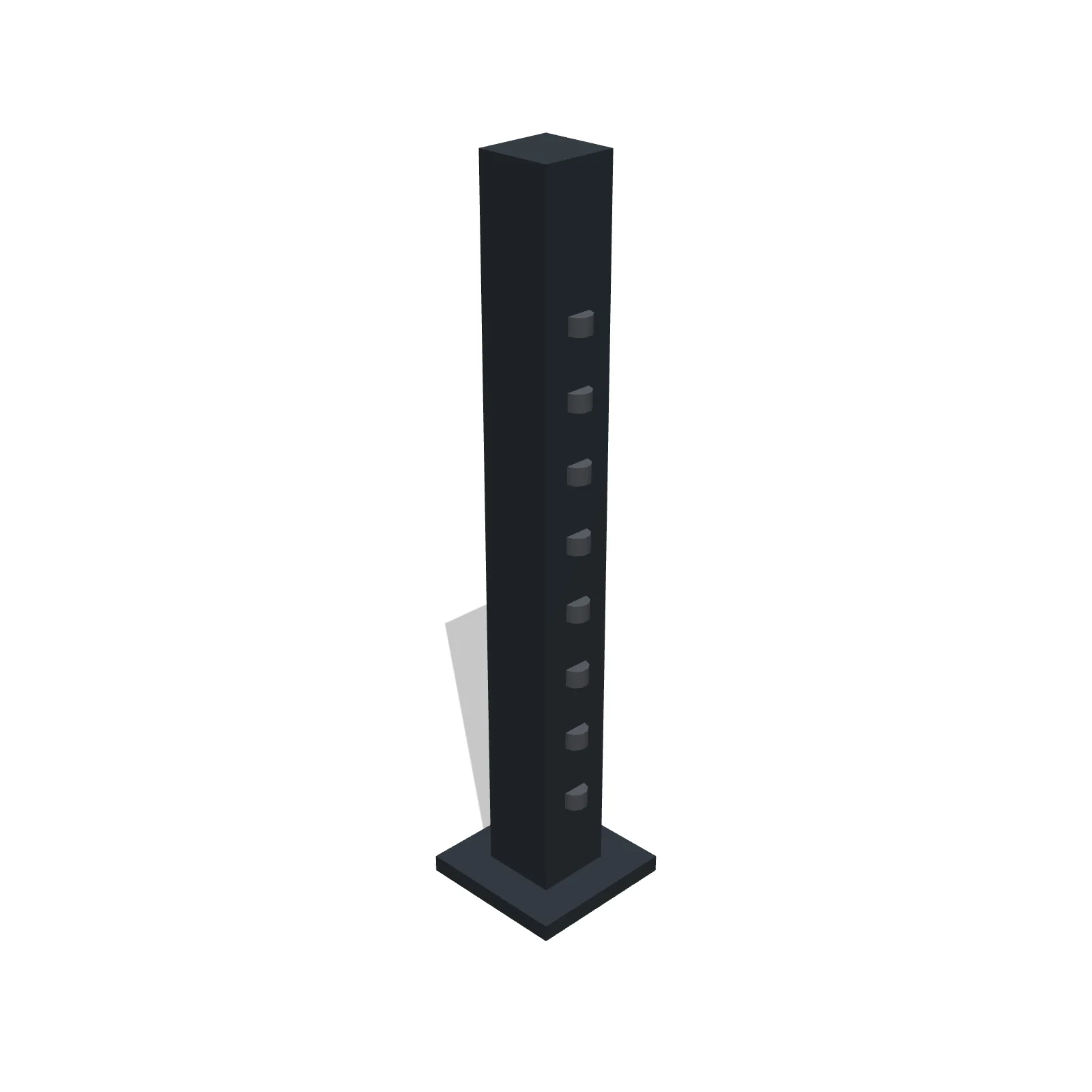 Vertical Barbell Holder — 3D preview