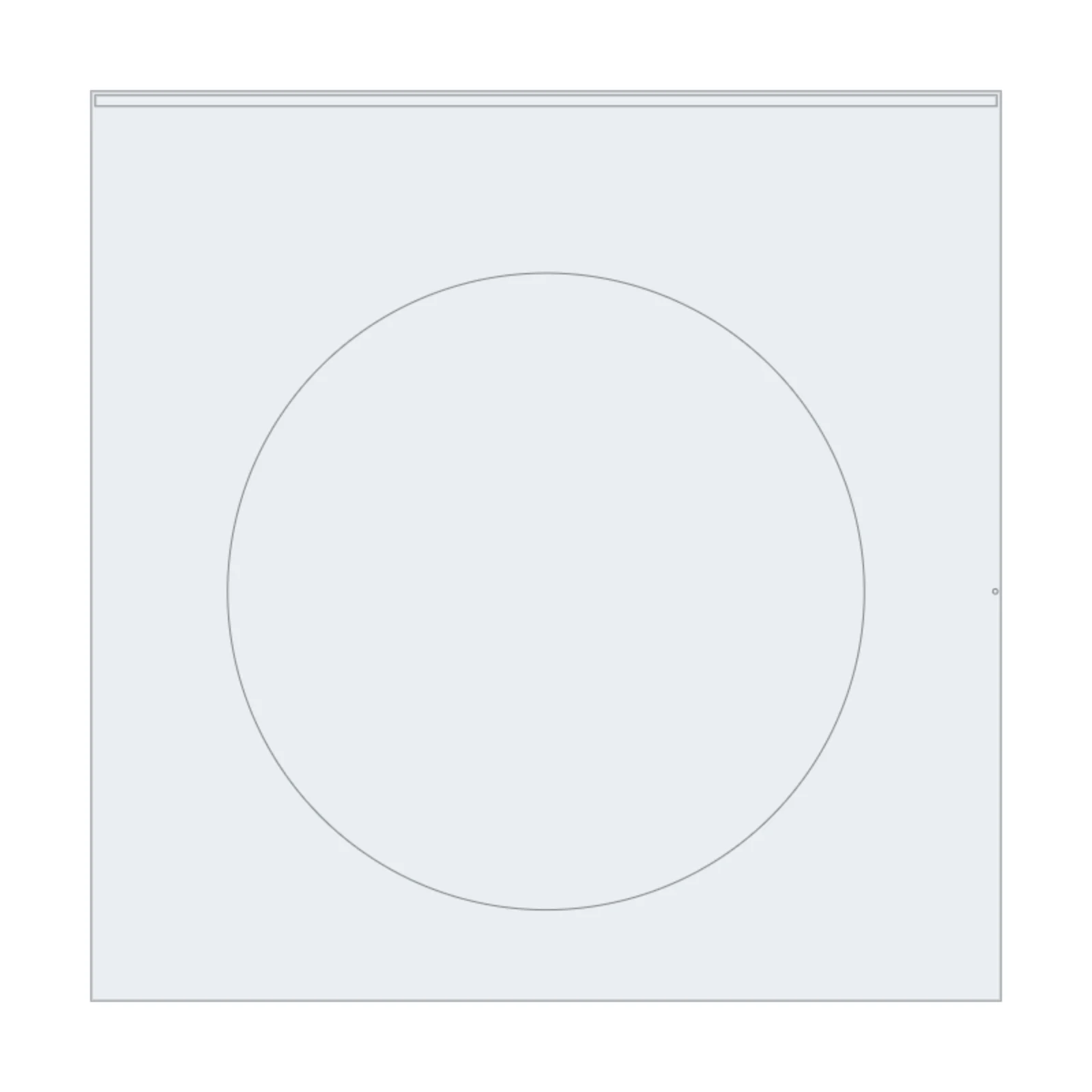 Compact Dryer — 2D floor-plan symbol