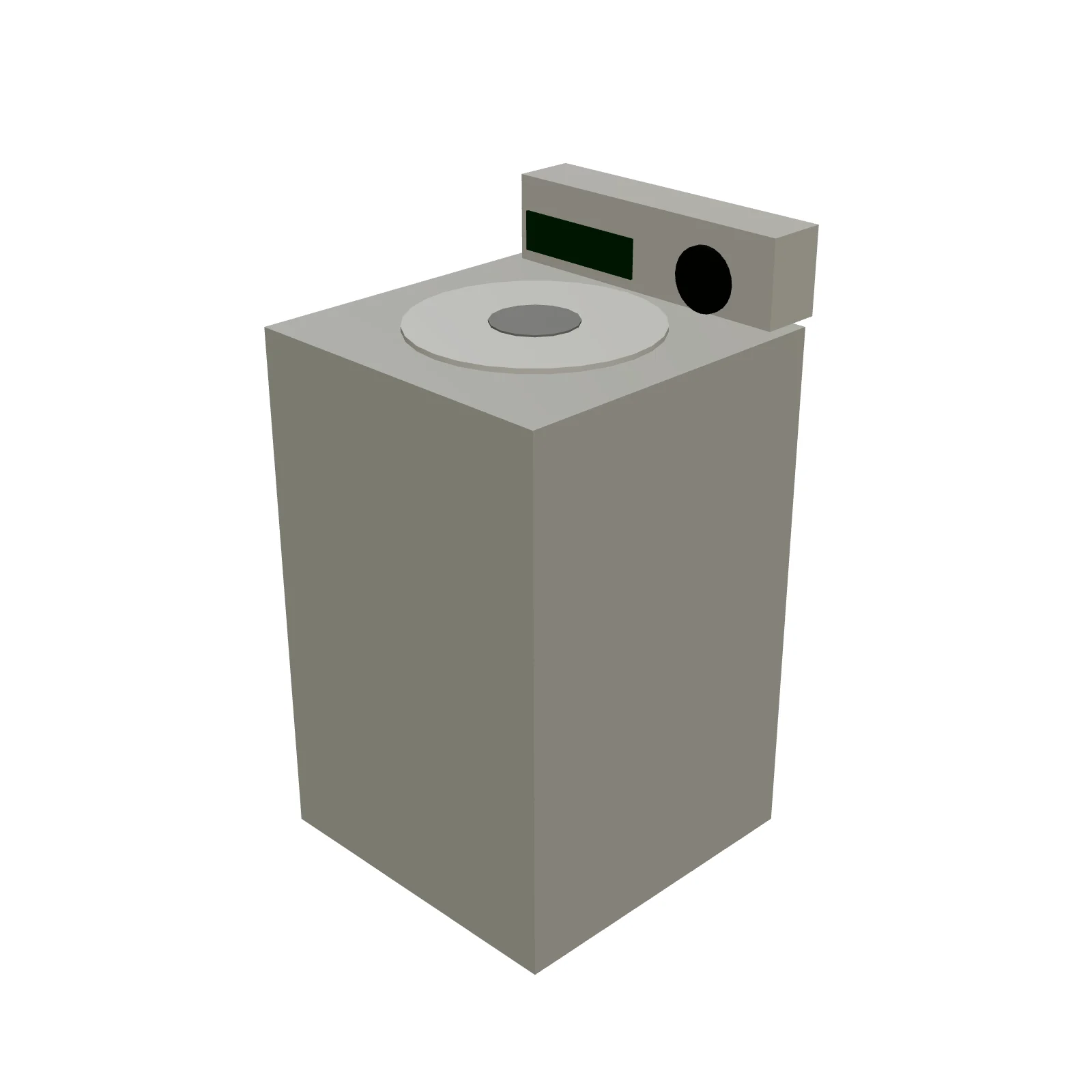 Top-Load Washer — 3D preview
