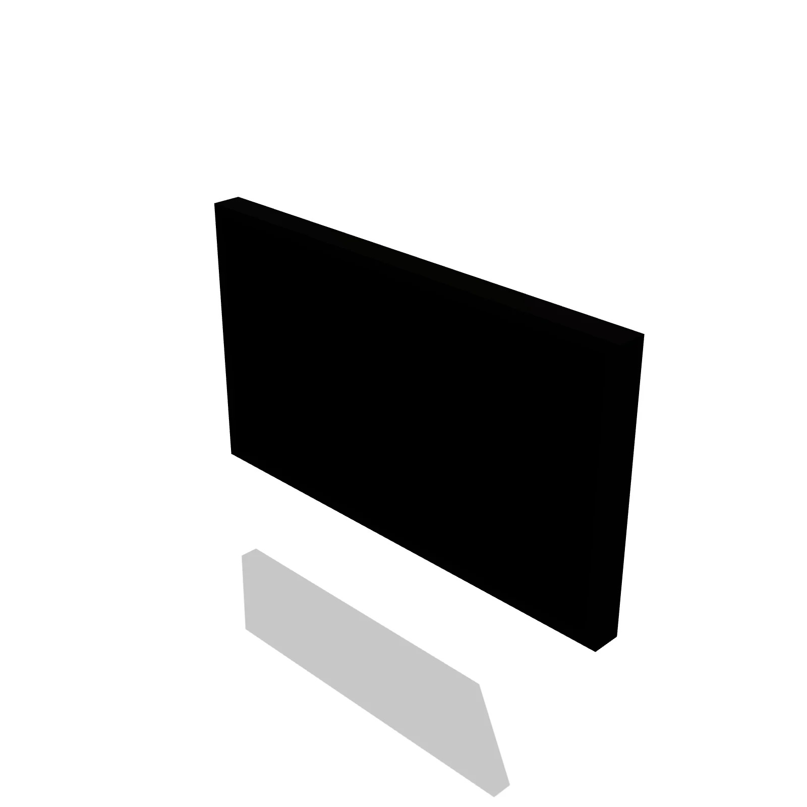 TV 55" (Wall) — 3D preview