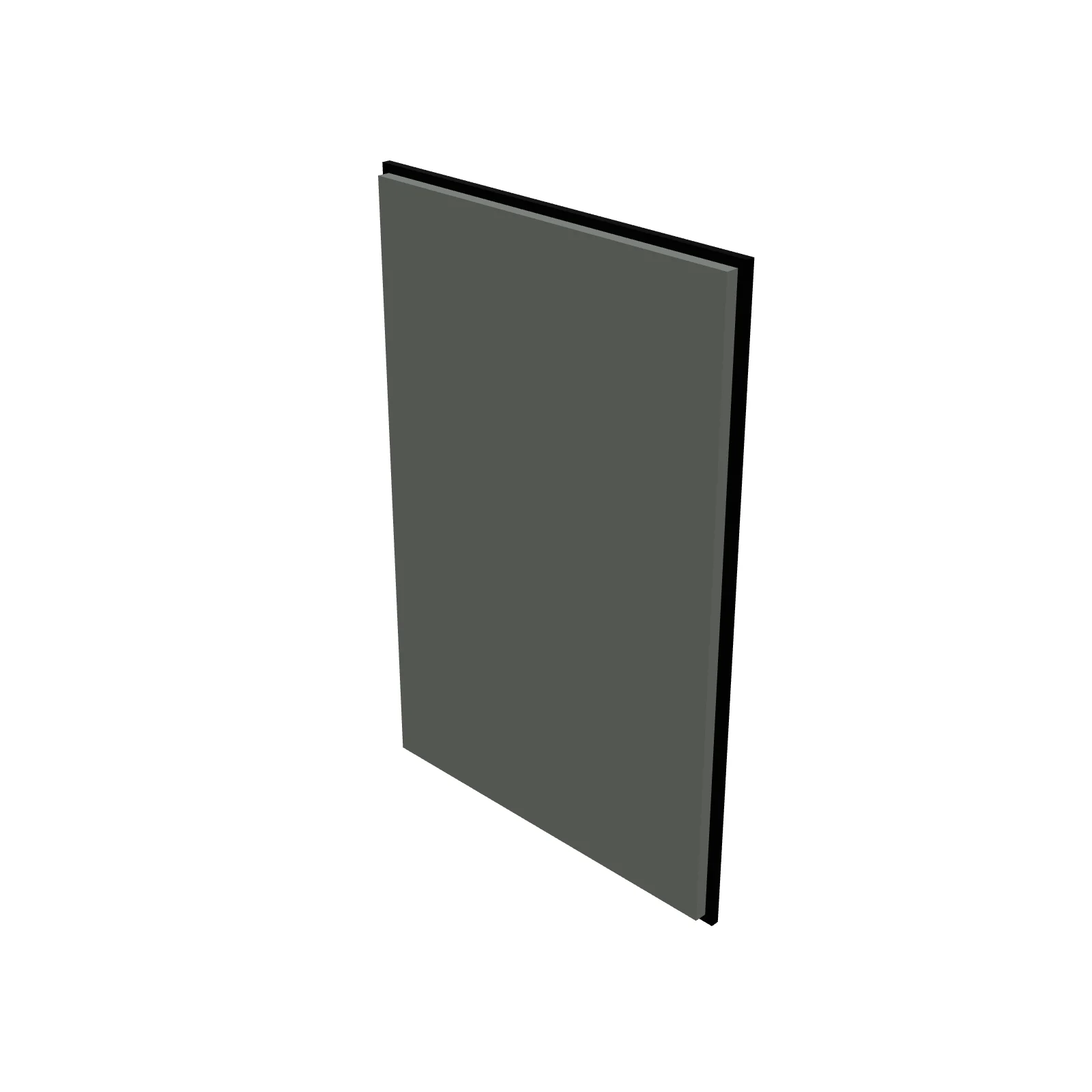 Rectangular Mirror 24×36" — 3D preview