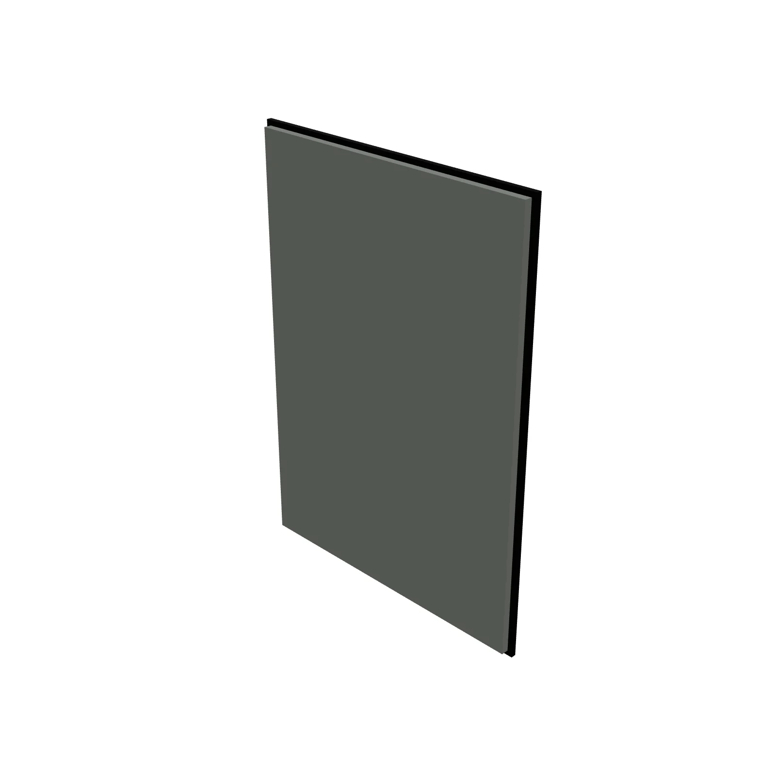 Rectangular Mirror 30×42" — 3D preview