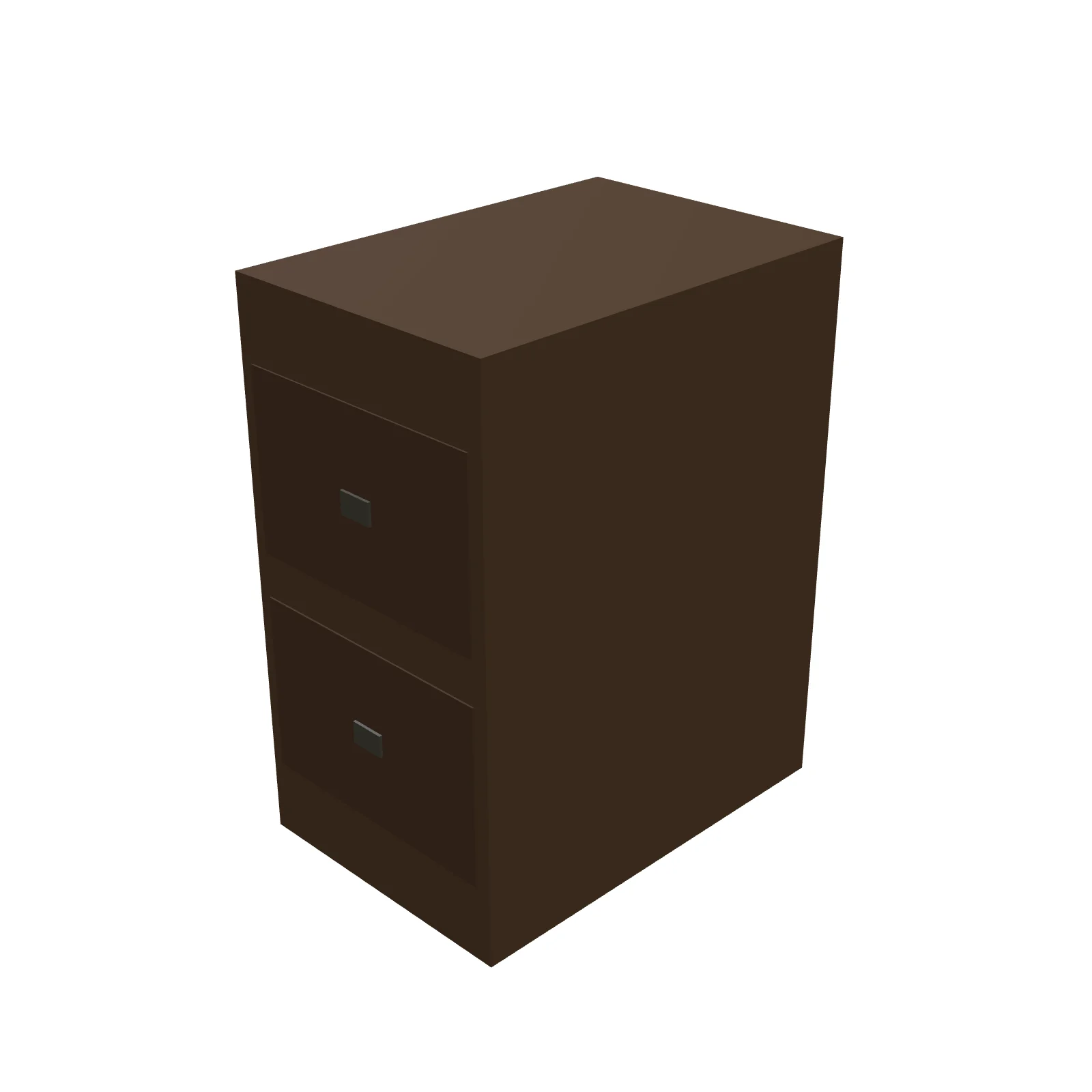 2-Drawer Filing Cabinet — 3D preview