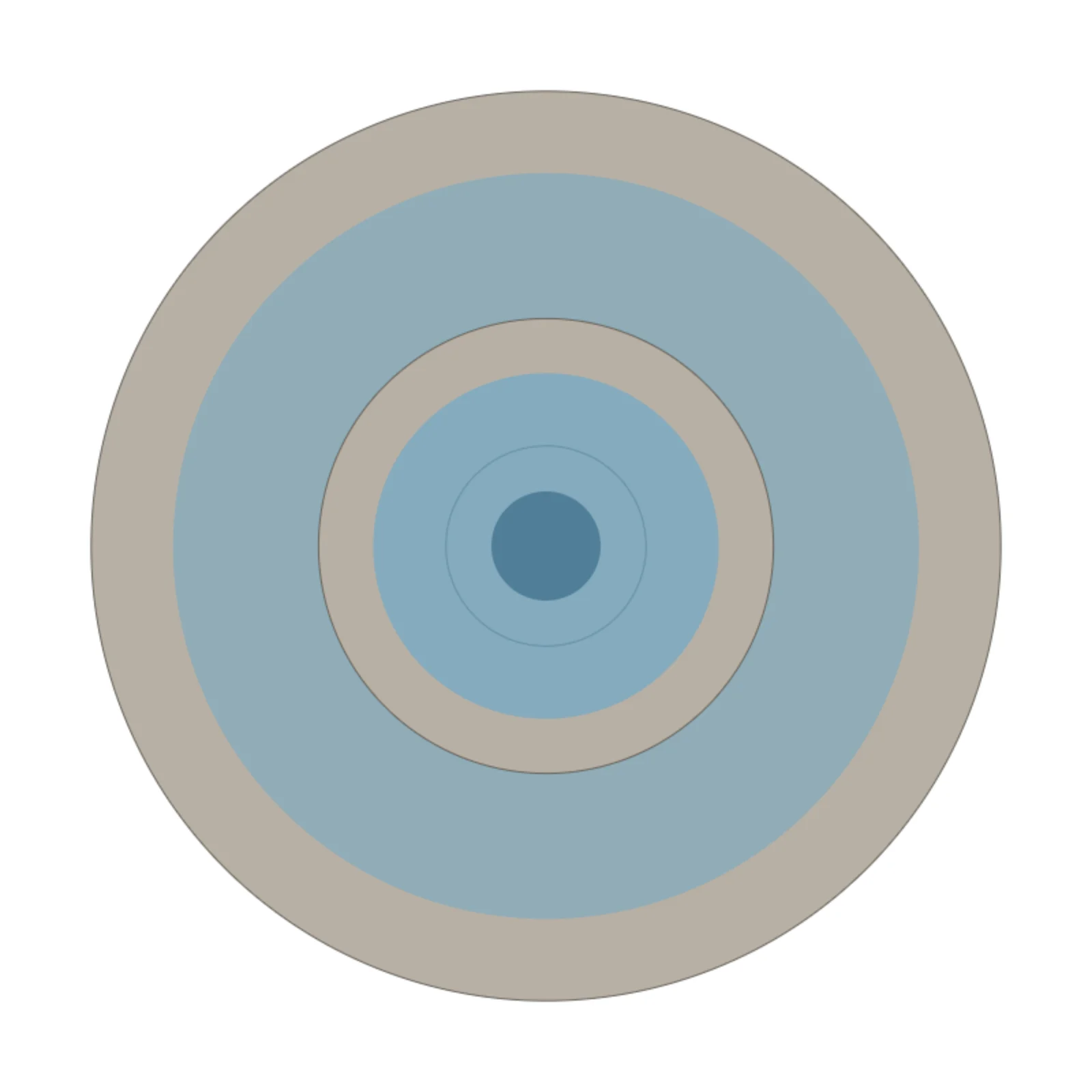 Fountain — 2D floor-plan symbol