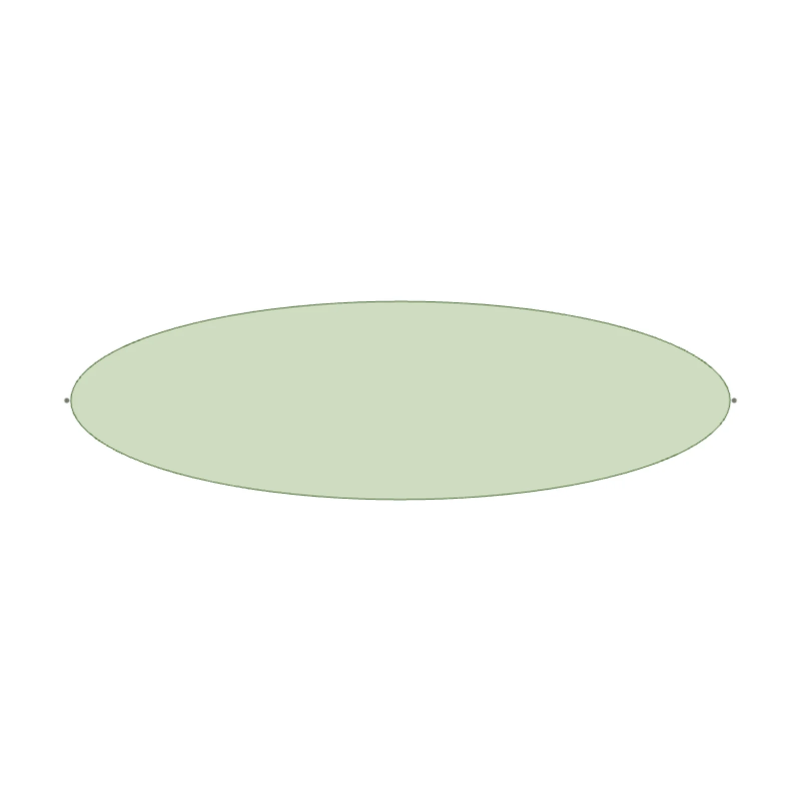 Hammock — 2D floor-plan symbol