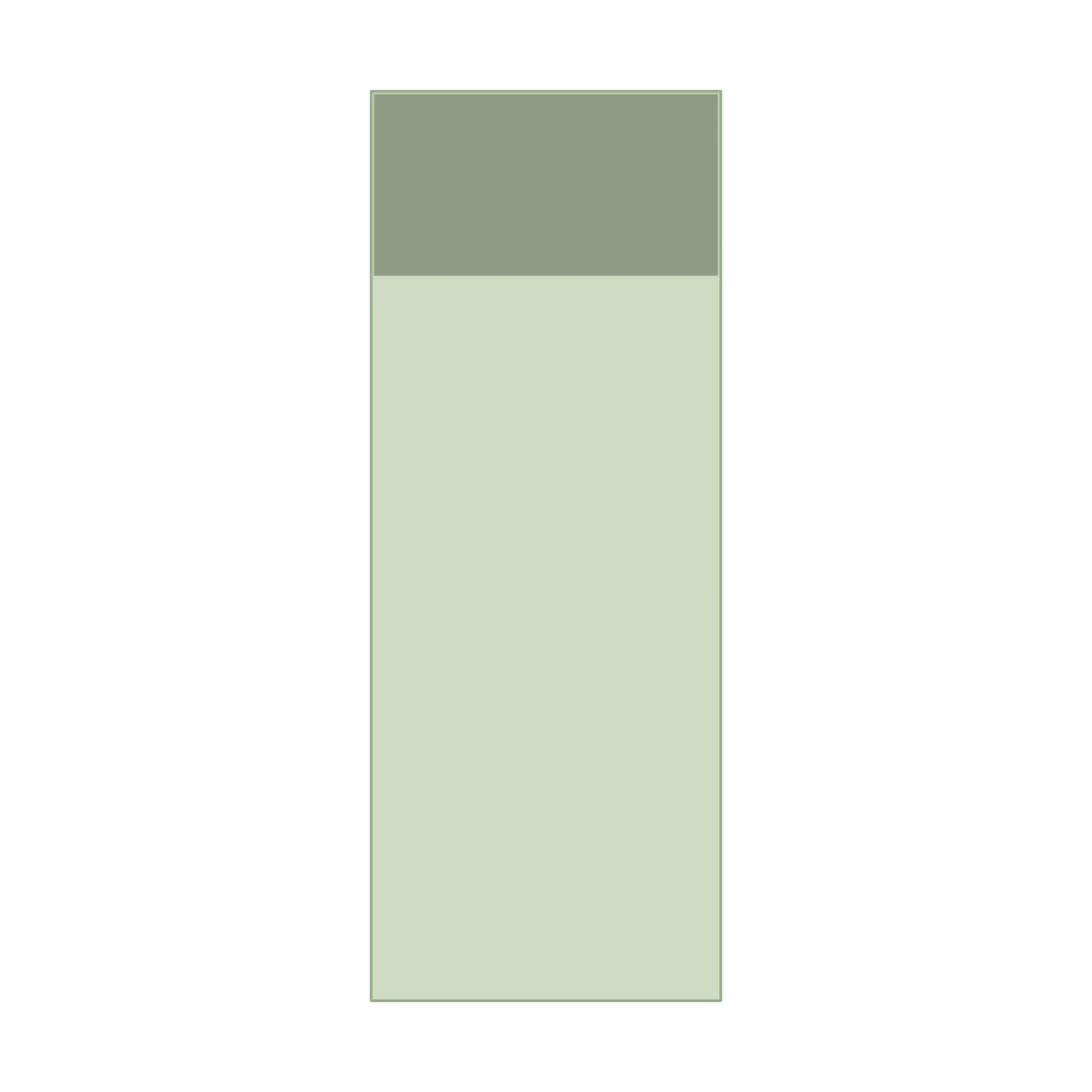 Patio Lounger — 2D floor-plan symbol